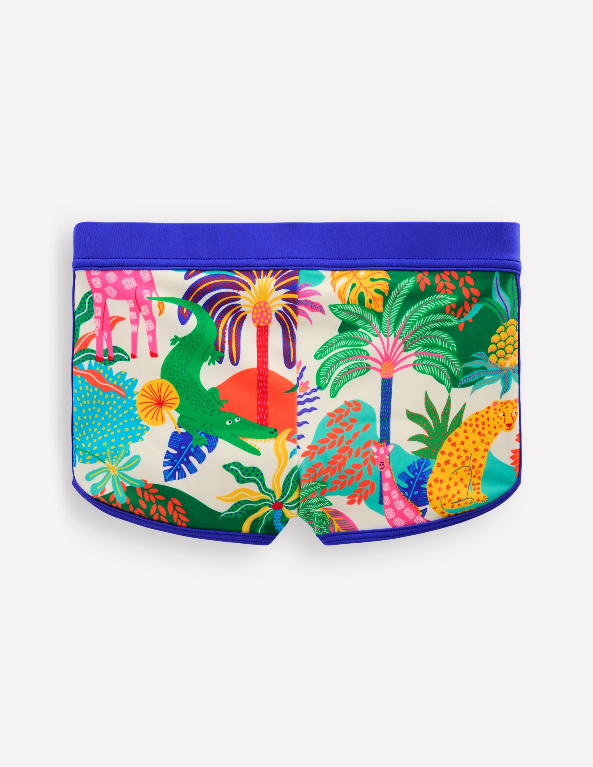 Short de bain à motif-Jungle multi ivoire doux - Image 2