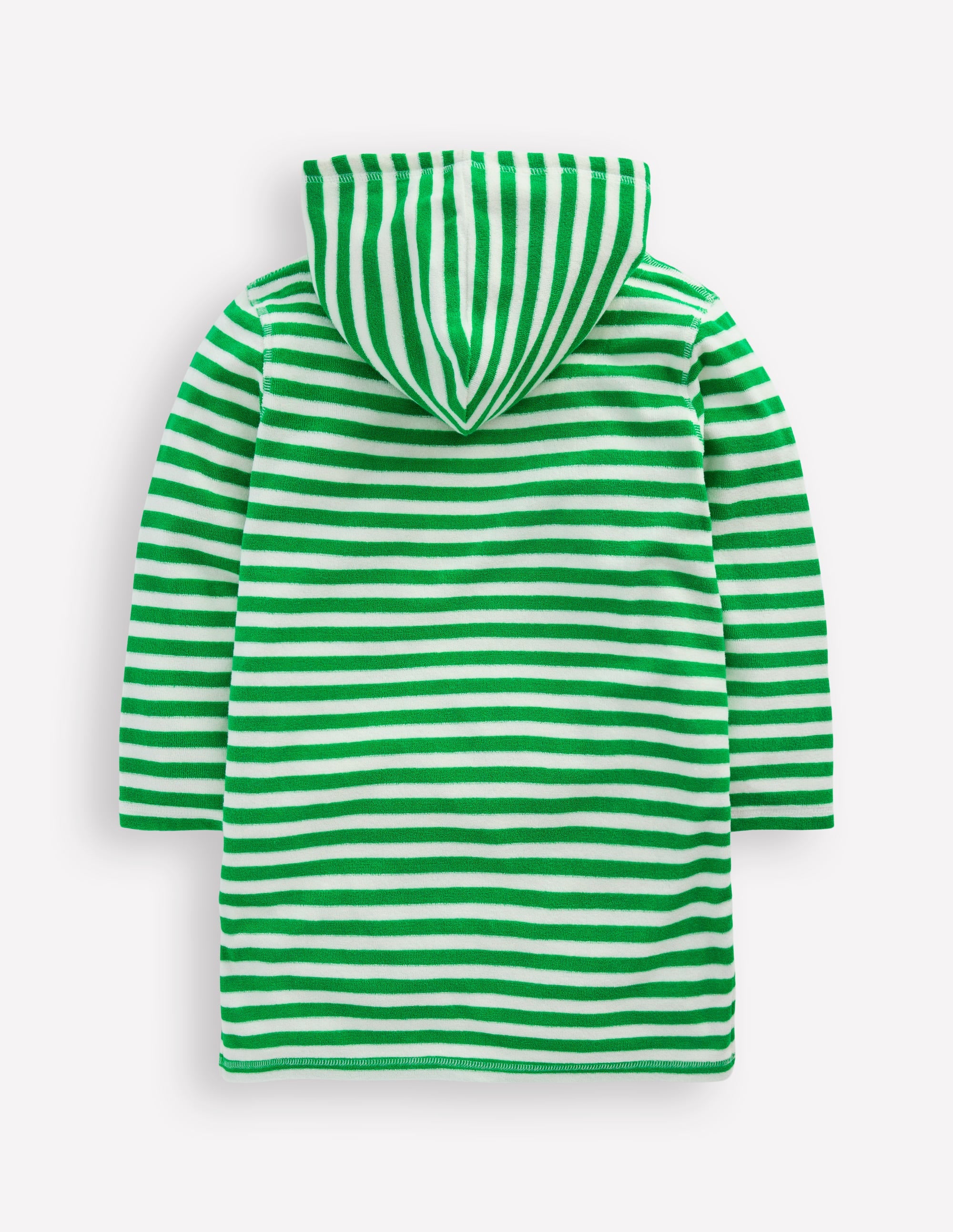 Poncho en éponge Mara-Rayé hippocampe vert - Image 2