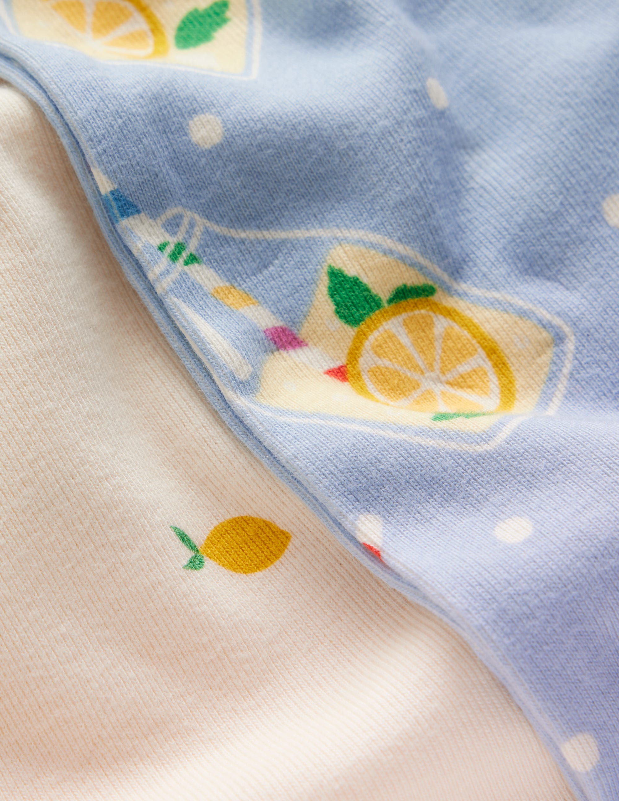 2 pyjamas courts-Limonade mix - Image 3