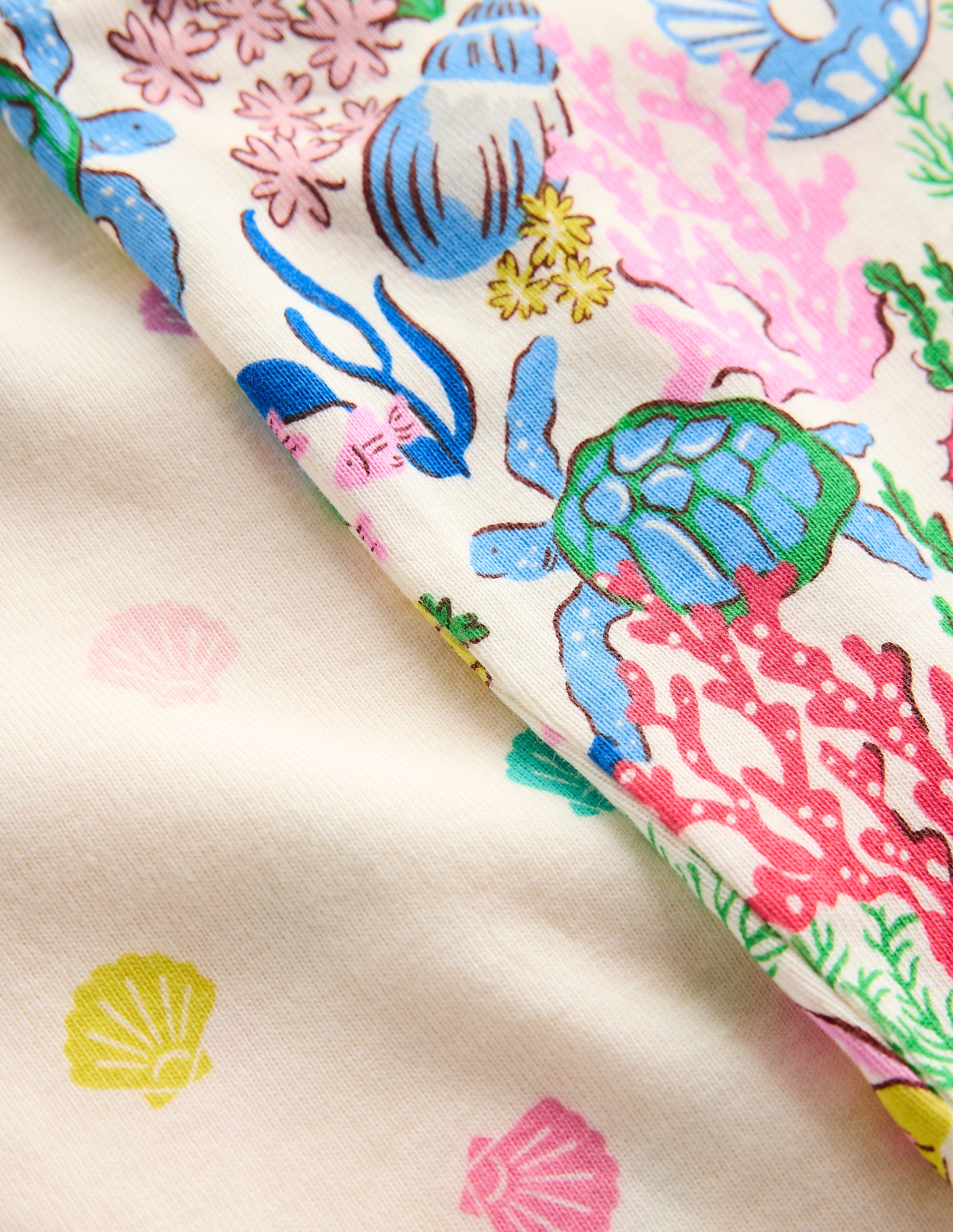 2 pyjamas courts-Motif Coral Cove multi - Image 3