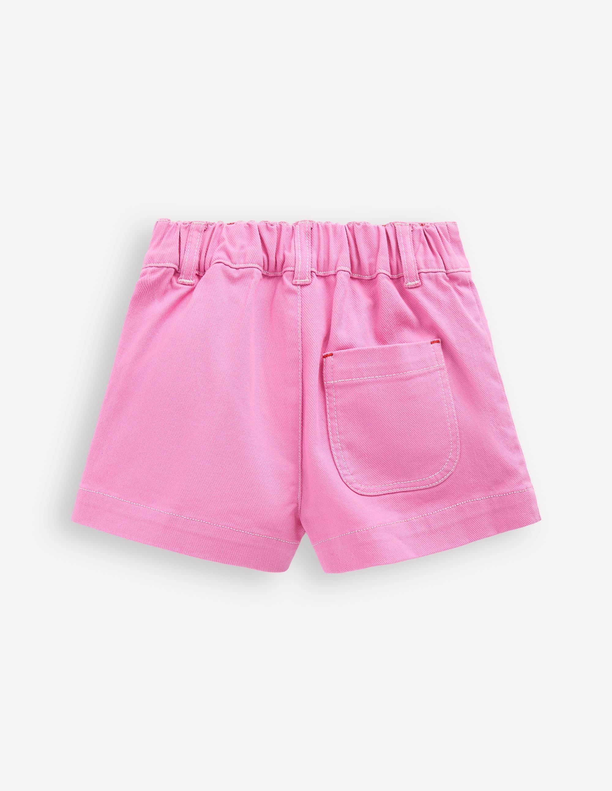 Short à poches plaquées-Mauve vintage - Image 2