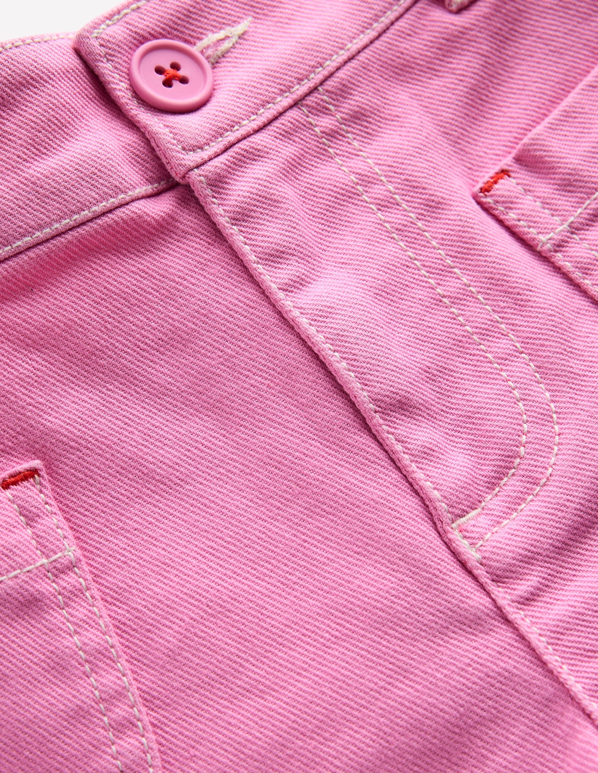 Short à poches plaquées-Mauve vintage - Image 3