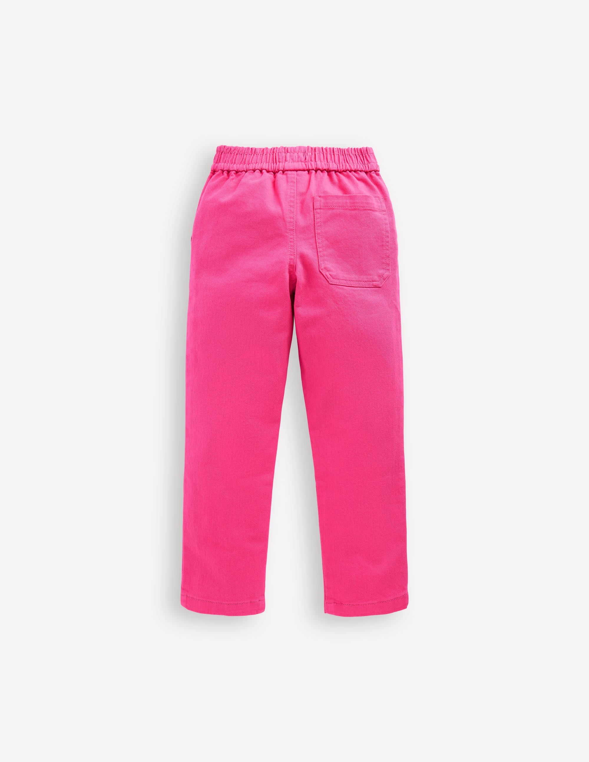 Pull-On Trouser-Sorbet Pink Embroidered - Image 2