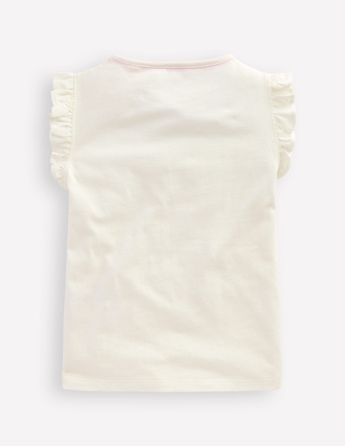 Flutter Short Sleeve T-shirt-Ivory Birds