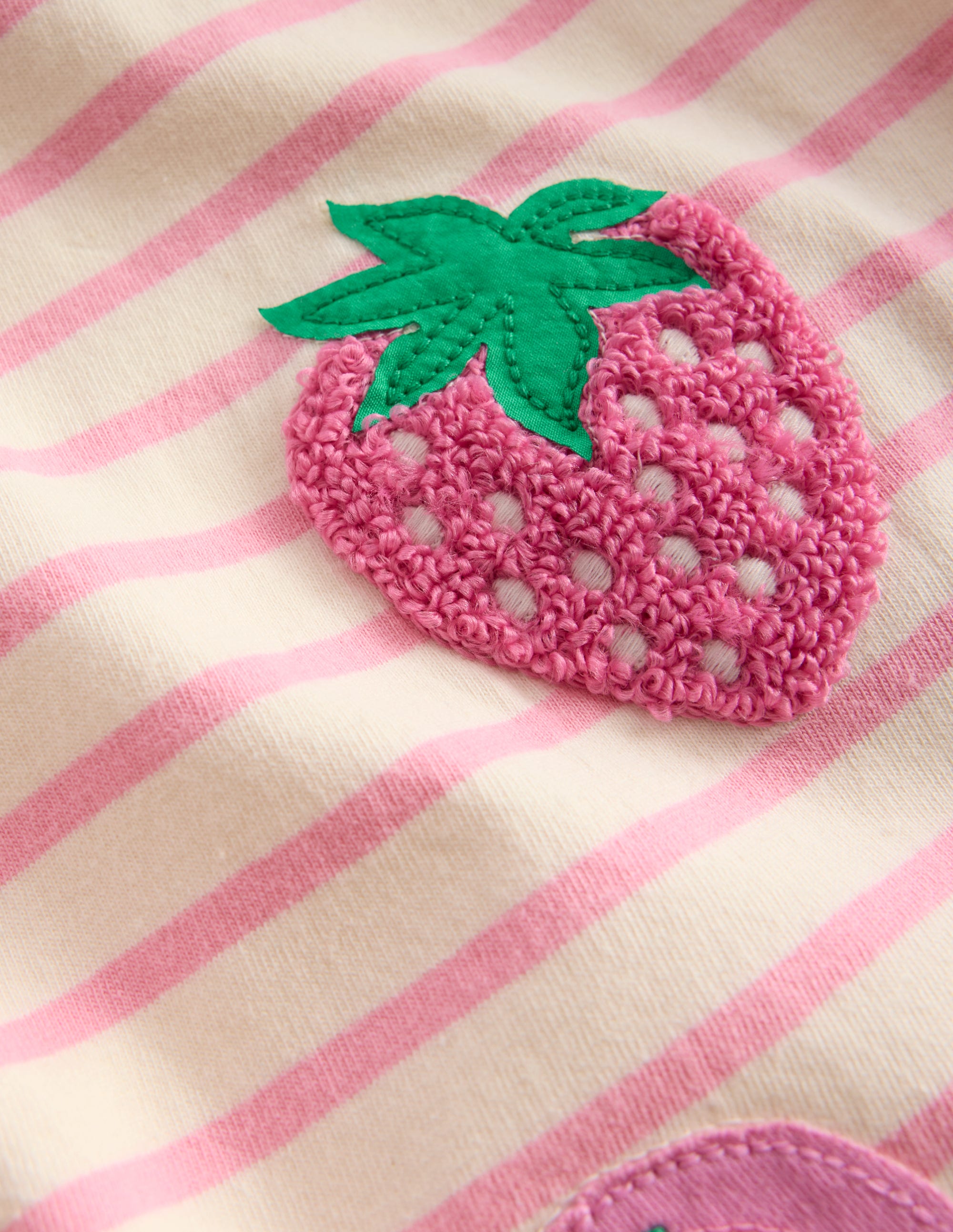T-Shirt mit Flatterärmeln-Kaugummirosa Obst - Image 3