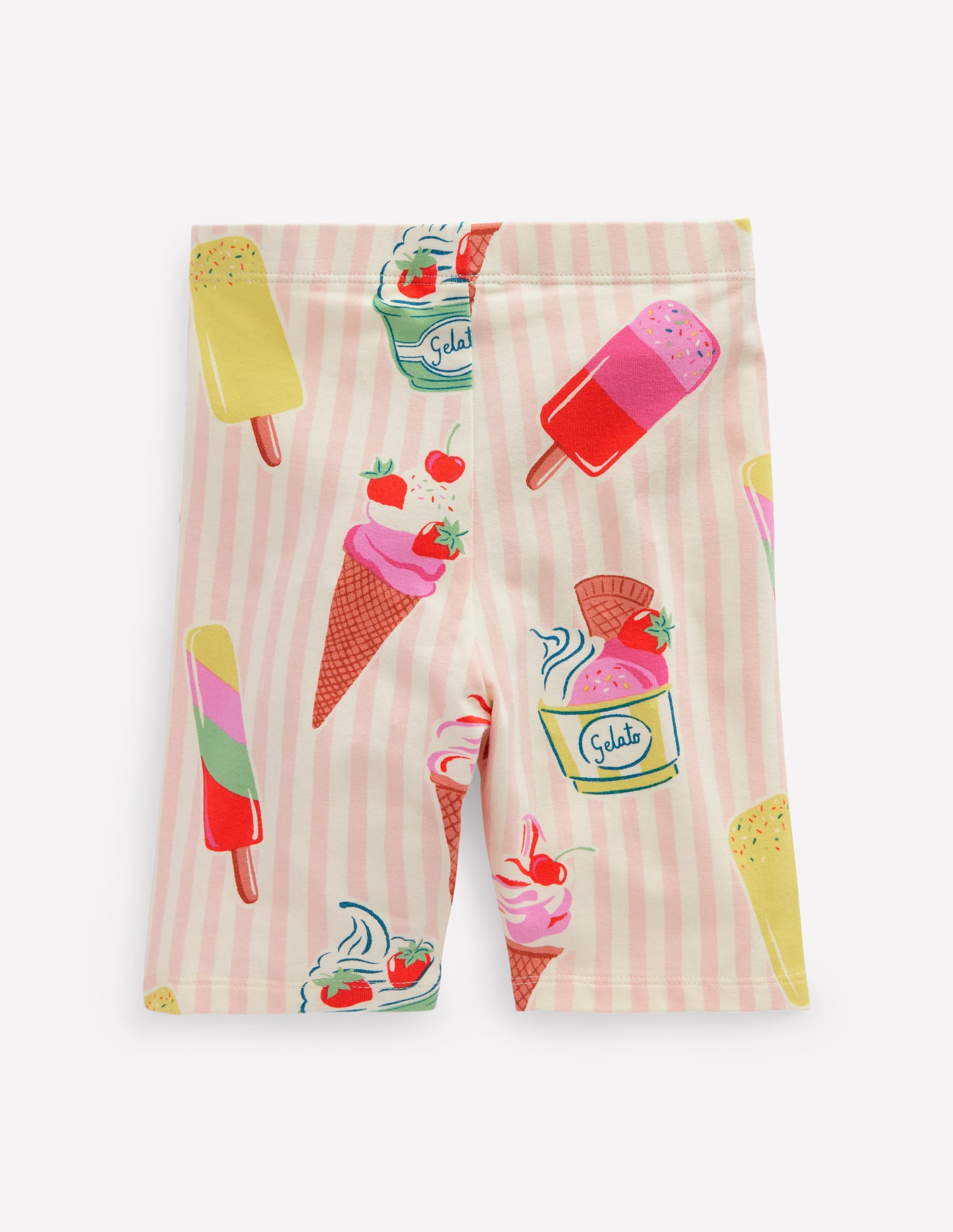 Radlerhose-Rosa Eiscreme Streifen - Image 2