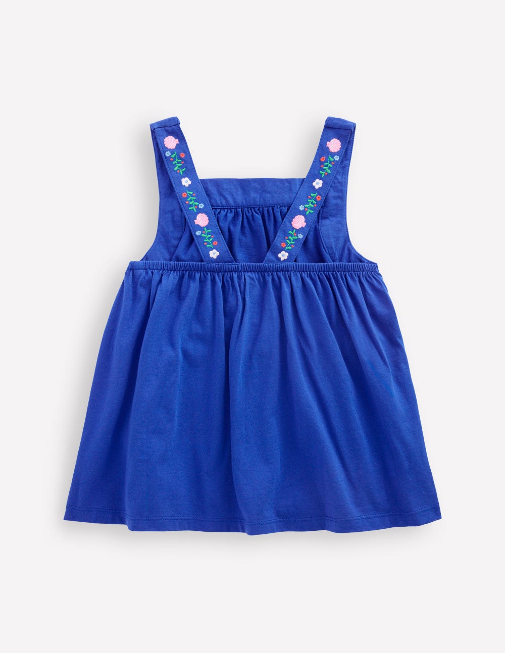 Top sans manches brodé-Bleu galerie - Image 2