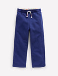 Jogginghose mit weitem Bein-Saphirblau