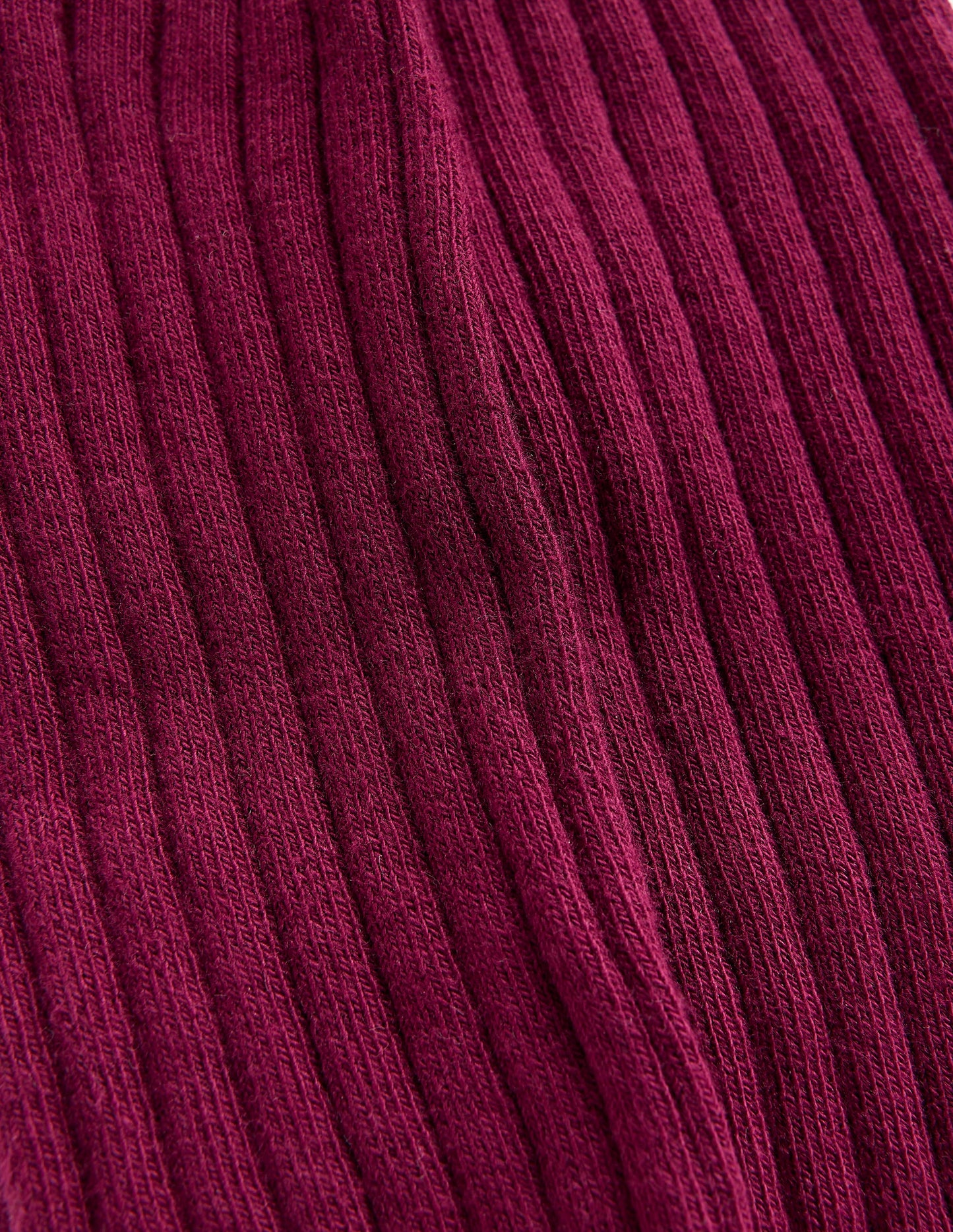 Collant côtelé-Glycine profond