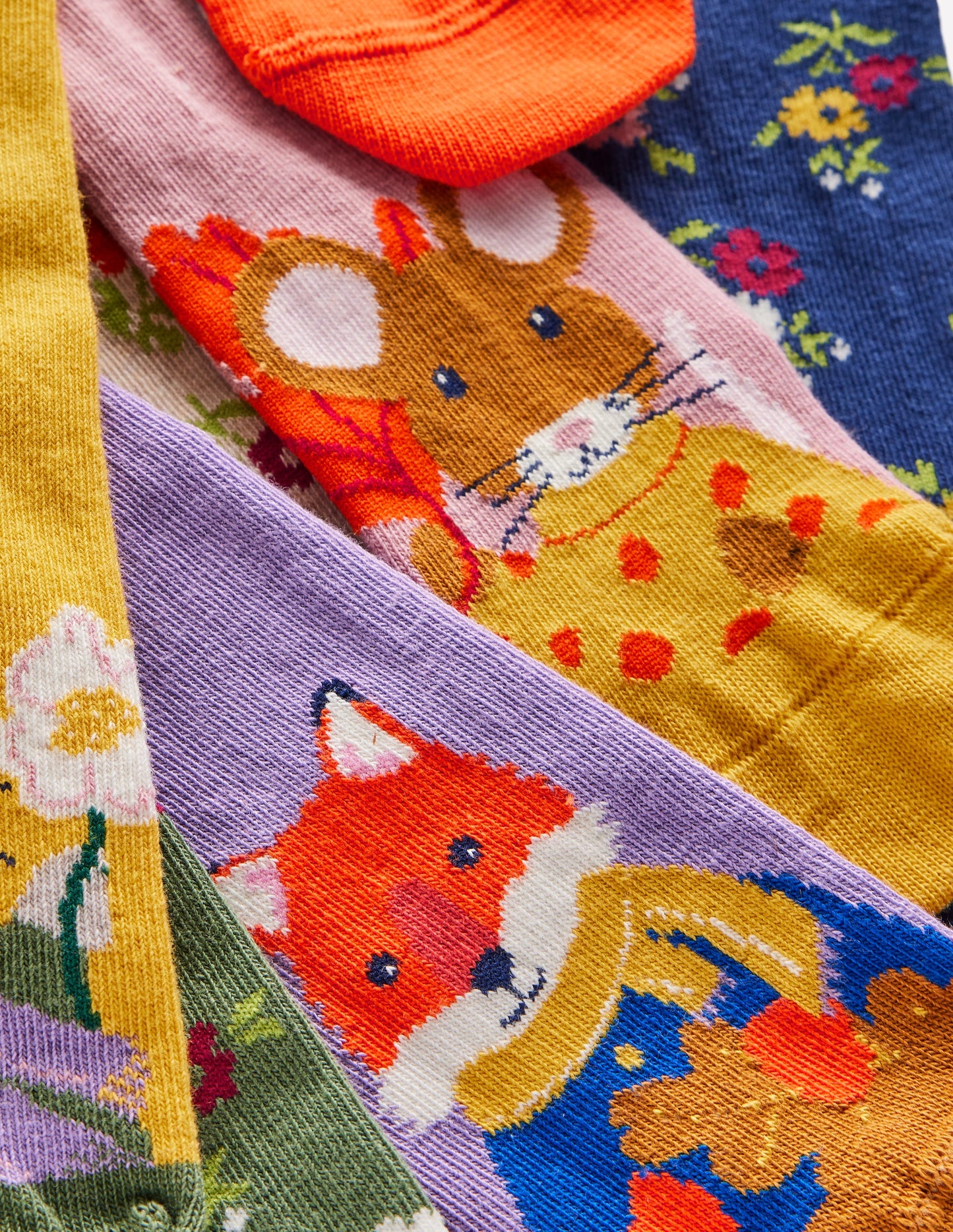 Socken im 7er-Pack-Herbsttiere