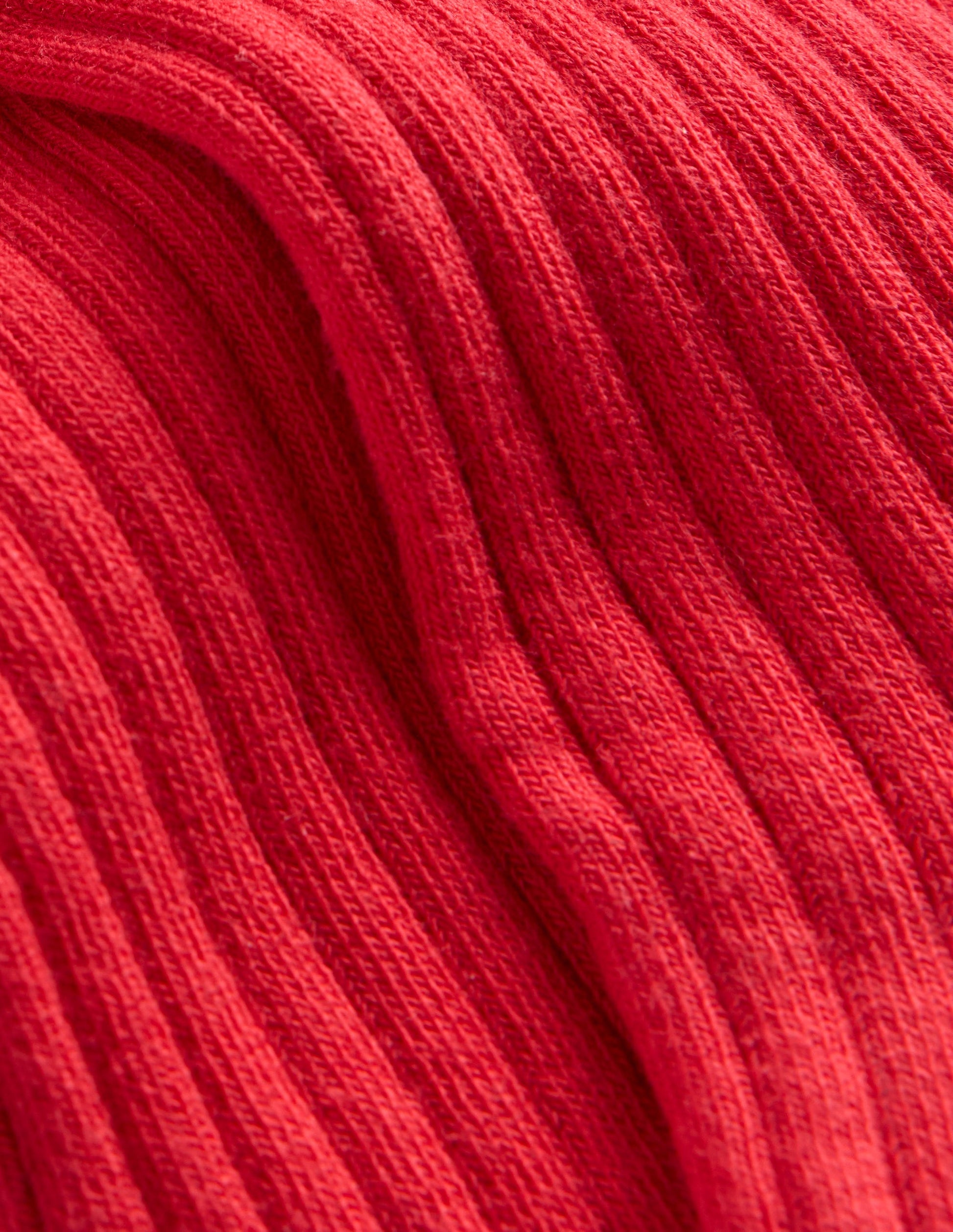 Gerippte Baby-Strumpfhose-Lackrot-2