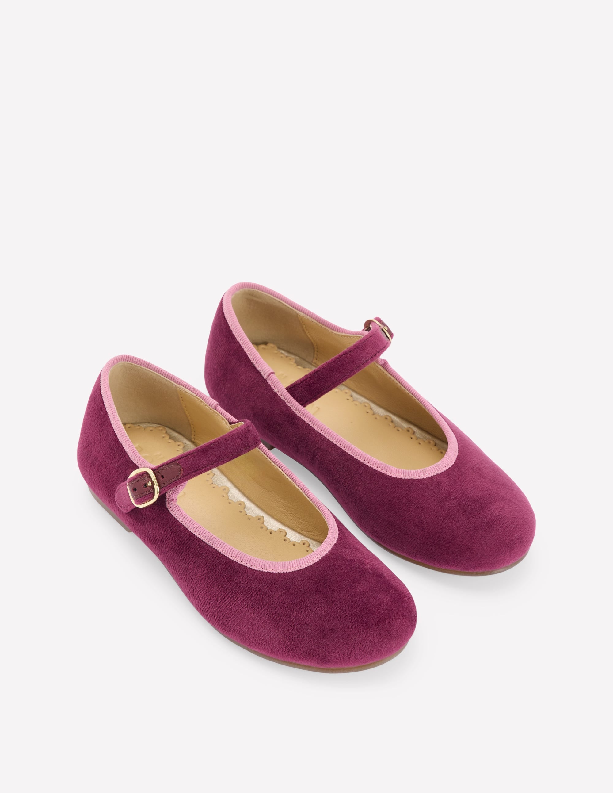 Mary-Jane-Schuhe-Dunkelviolett - Image 2