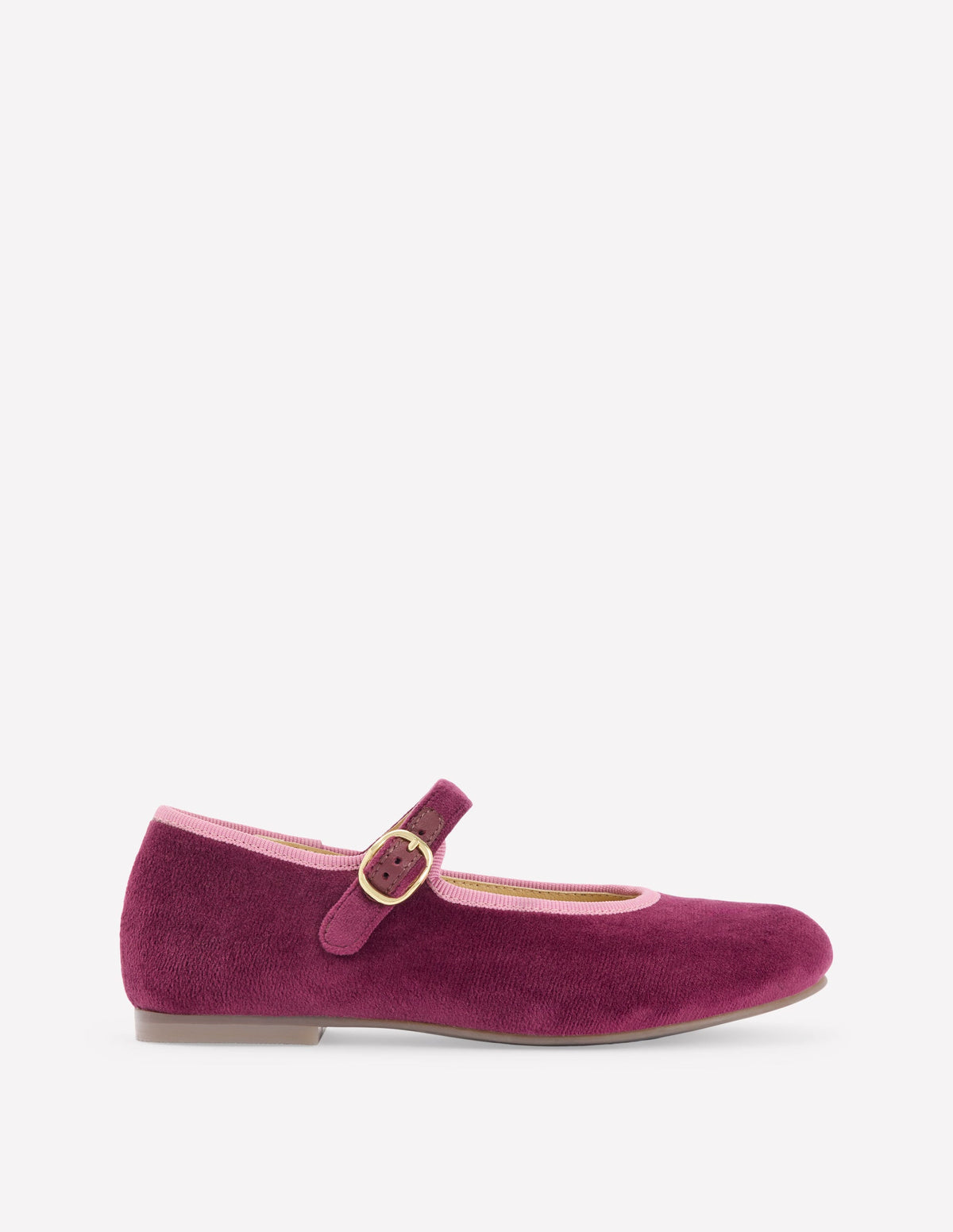 Mary-Jane-Schuhe-Dunkelviolett - Image 1