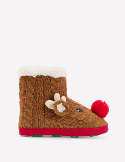 Originelle Hausstiefel-Rentier