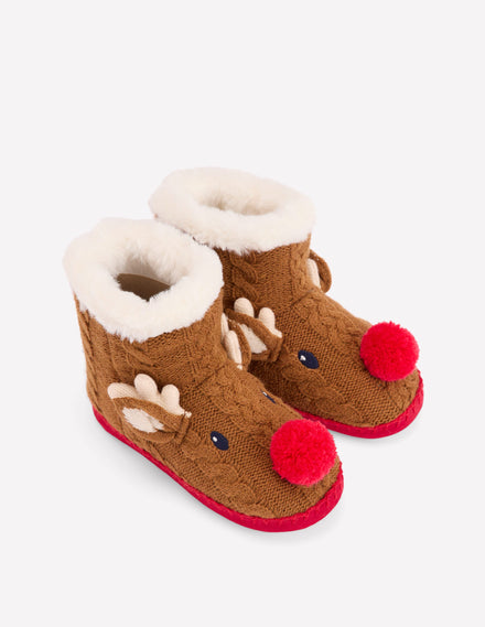 Originelle Hausstiefel-Rentier