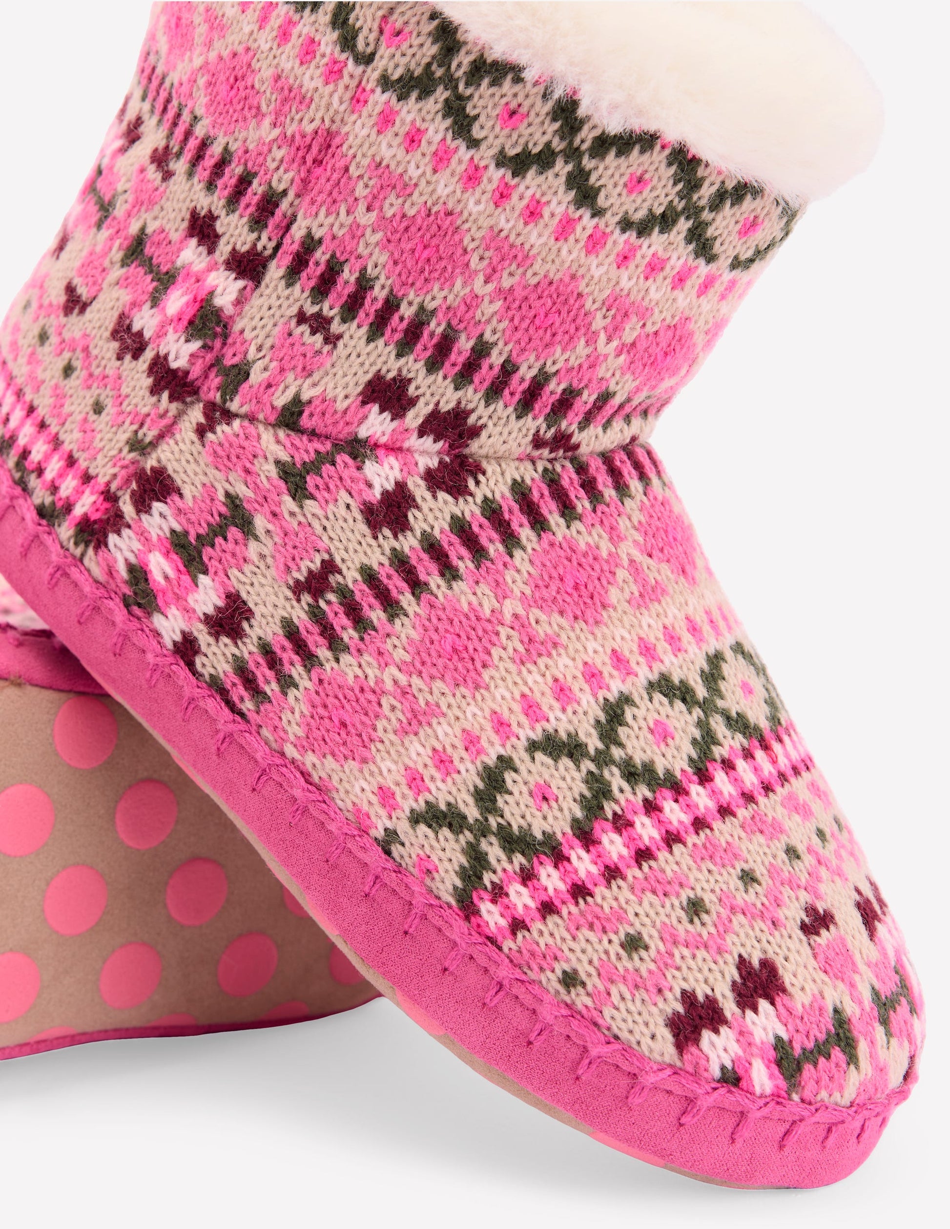 Fair-Isle-Hausstiefel-Klassisch Fair-Isle-3