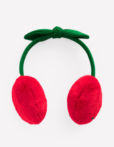 Cache-oreilles fantaisie-Cerise