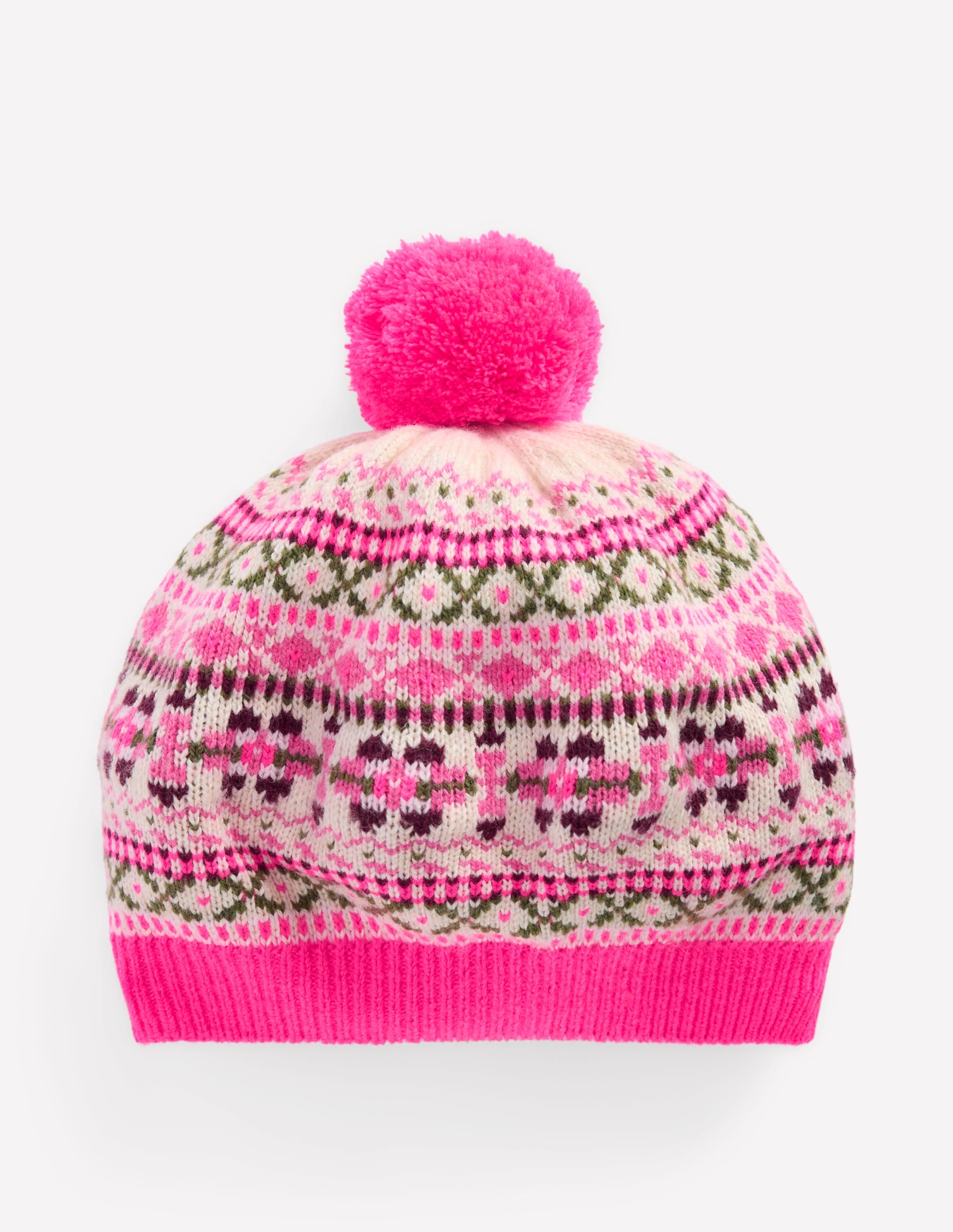 Fair-Isle-Baskenmütze-Klassisch Fair-Isle - Image 2