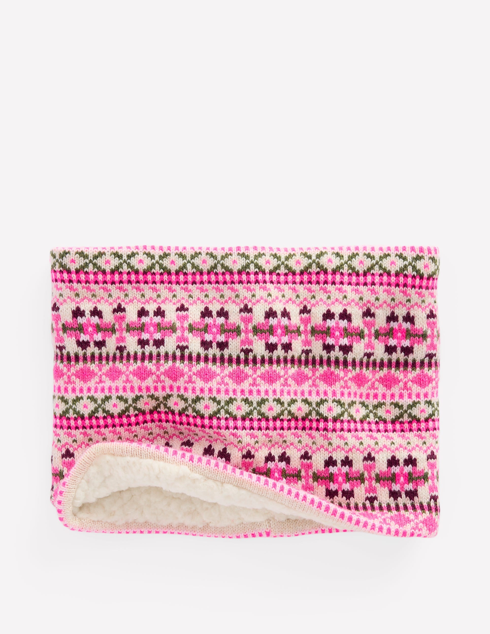 Fair-Isle-Schlauchschal-Klassisch Fair-Isle - Image 3