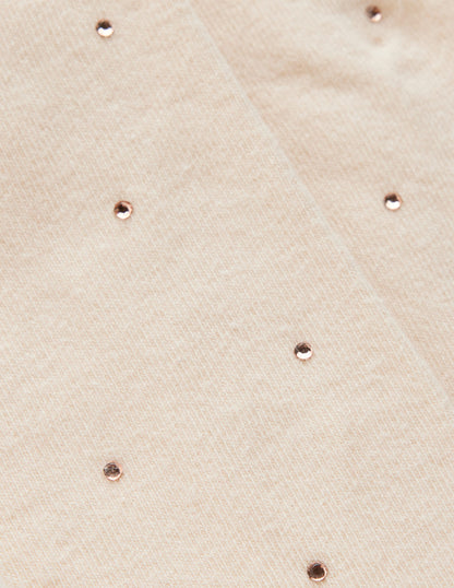 Strumpfhose mit Glitzerdesign-Naturweiß-2