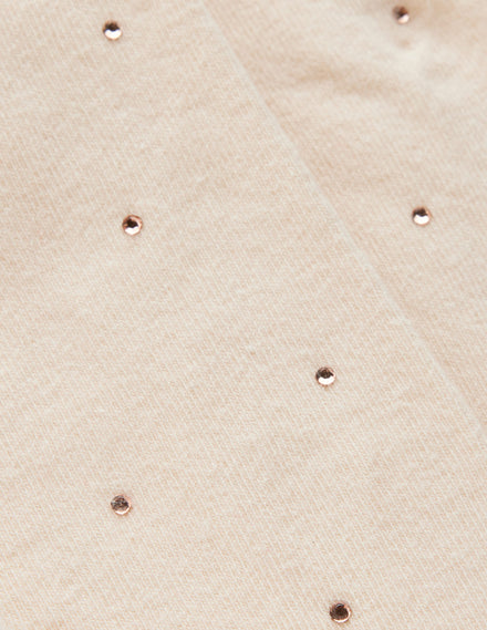 Strumpfhose mit Glitzerdesign-Naturweiß