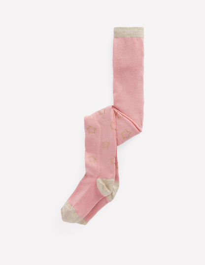 Strumpfhose mit Glitzerdesign-ROSA-1