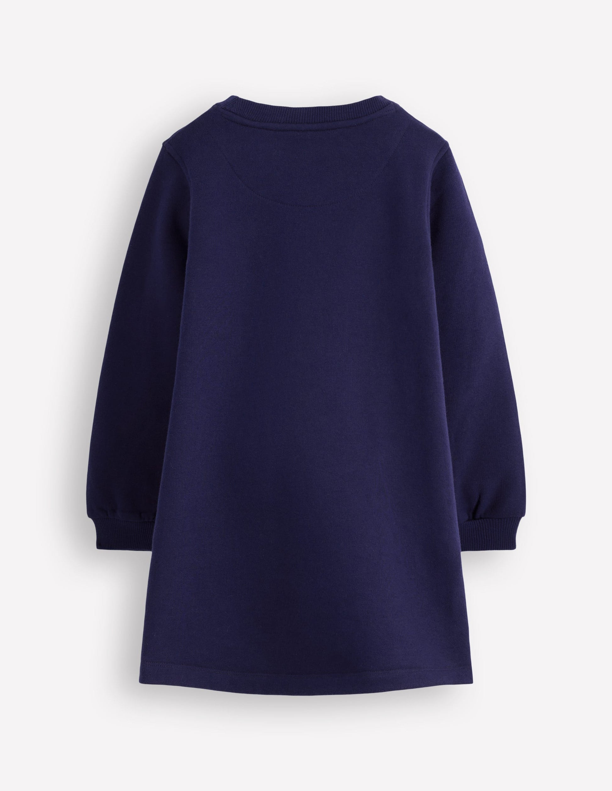 Ida Sweatshirtkleid mit Applikation-Schuluniform-Marineblau Tiger-2