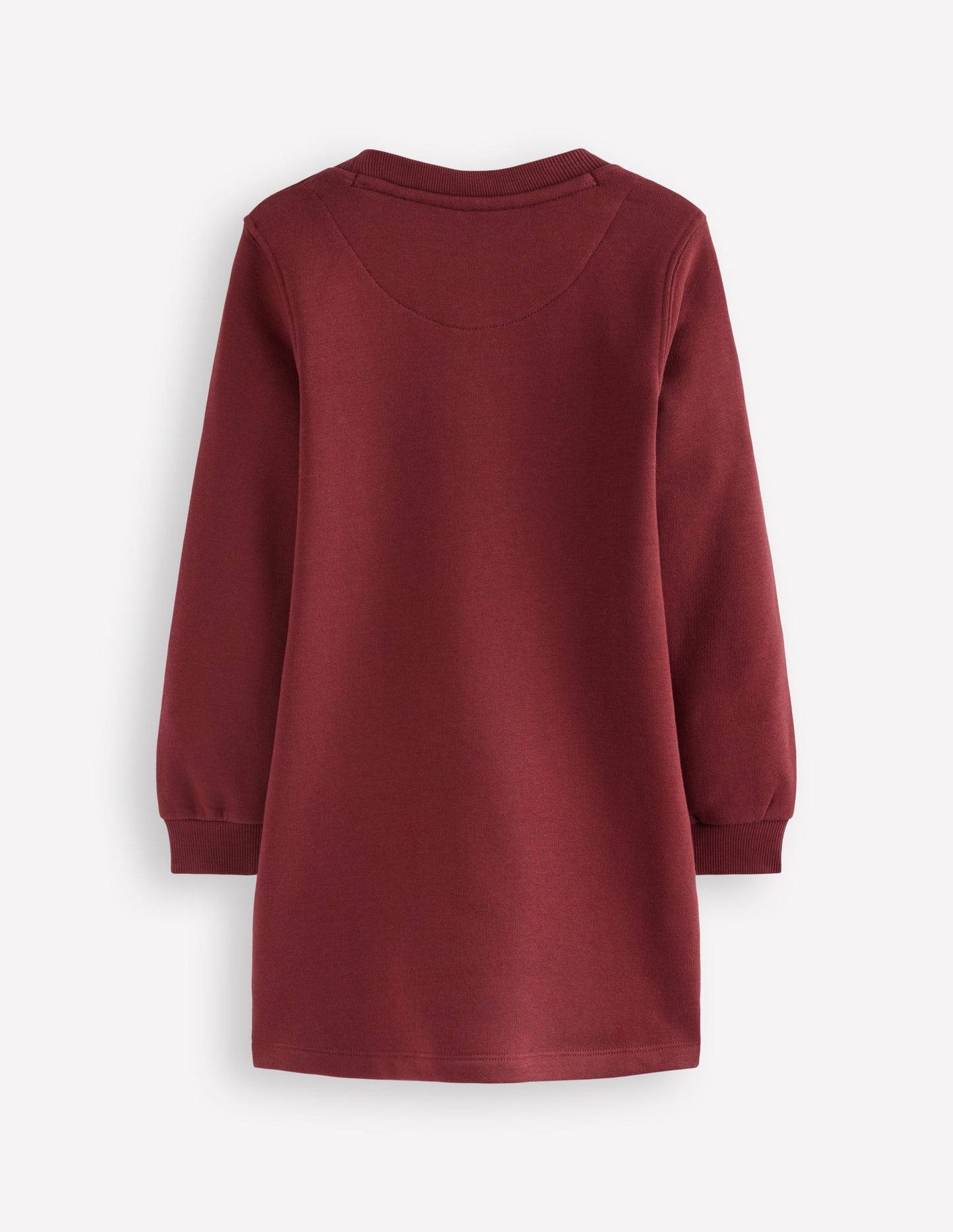 Ida Sweatshirtkleid mit Applikation-Kastanie Katzengesichter