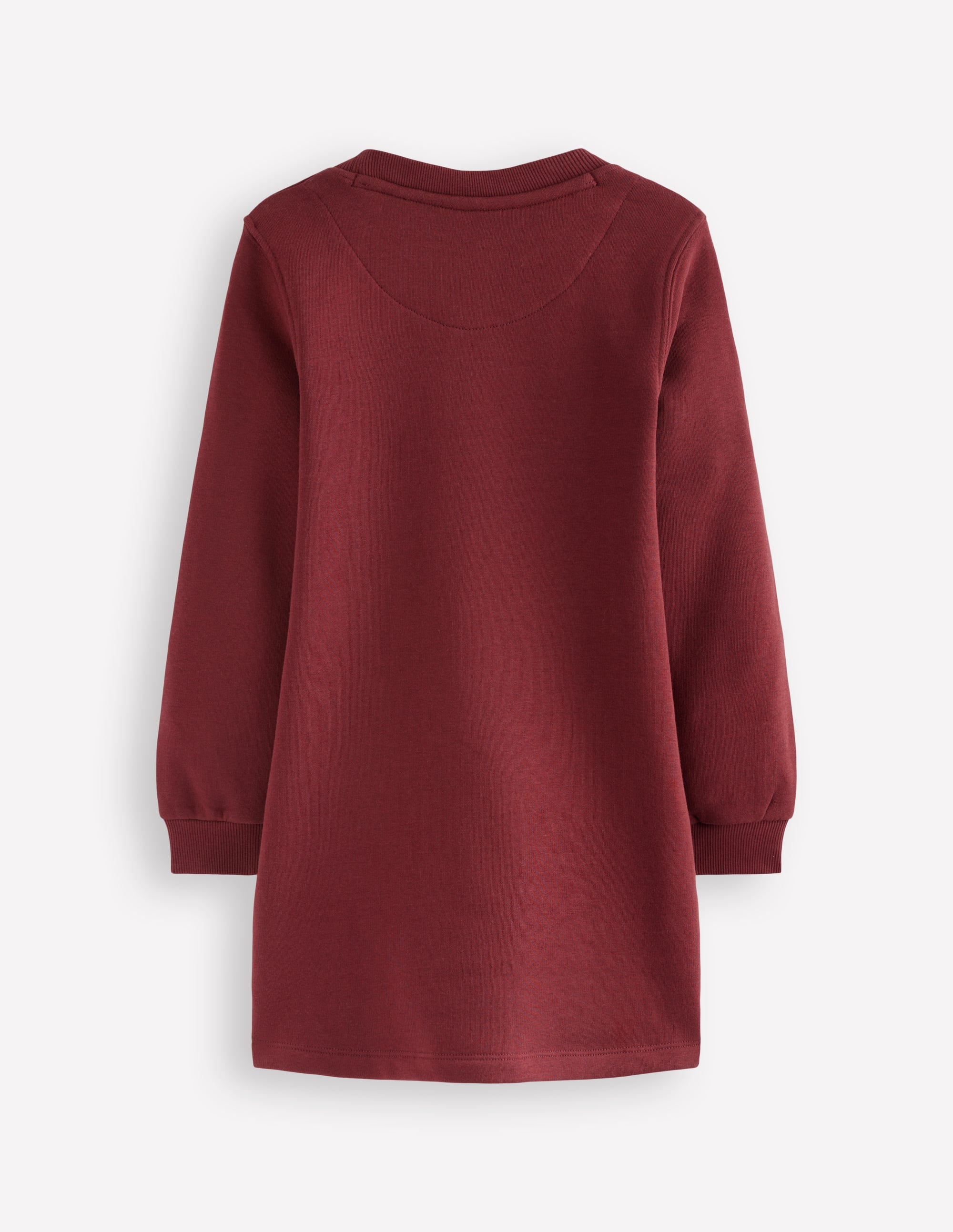 Ida Sweatshirtkleid mit Applikation-Kastanie Katzengesichter - Image 2