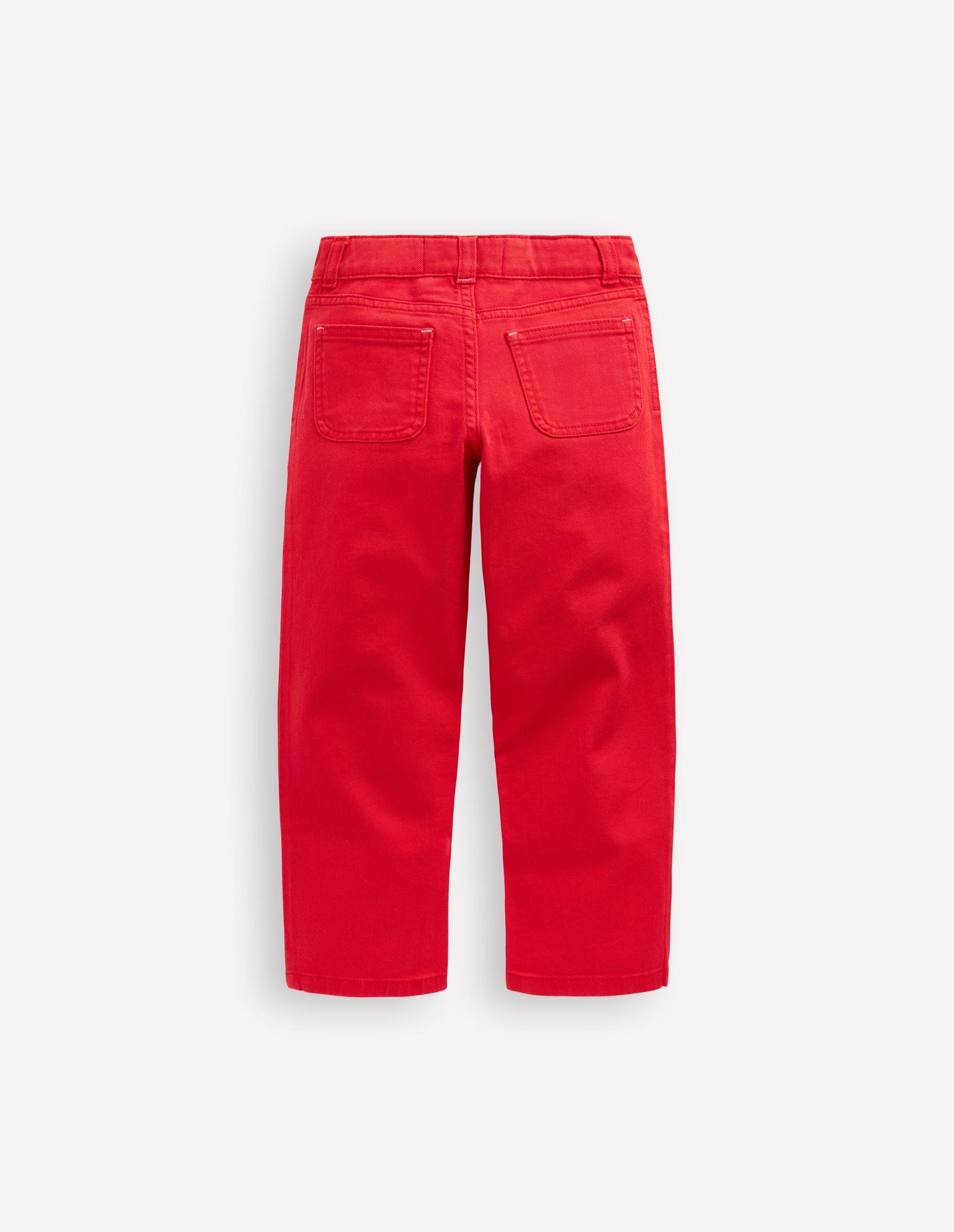 Hose mit aufgesetzten Taschen-Mohnblumenrot