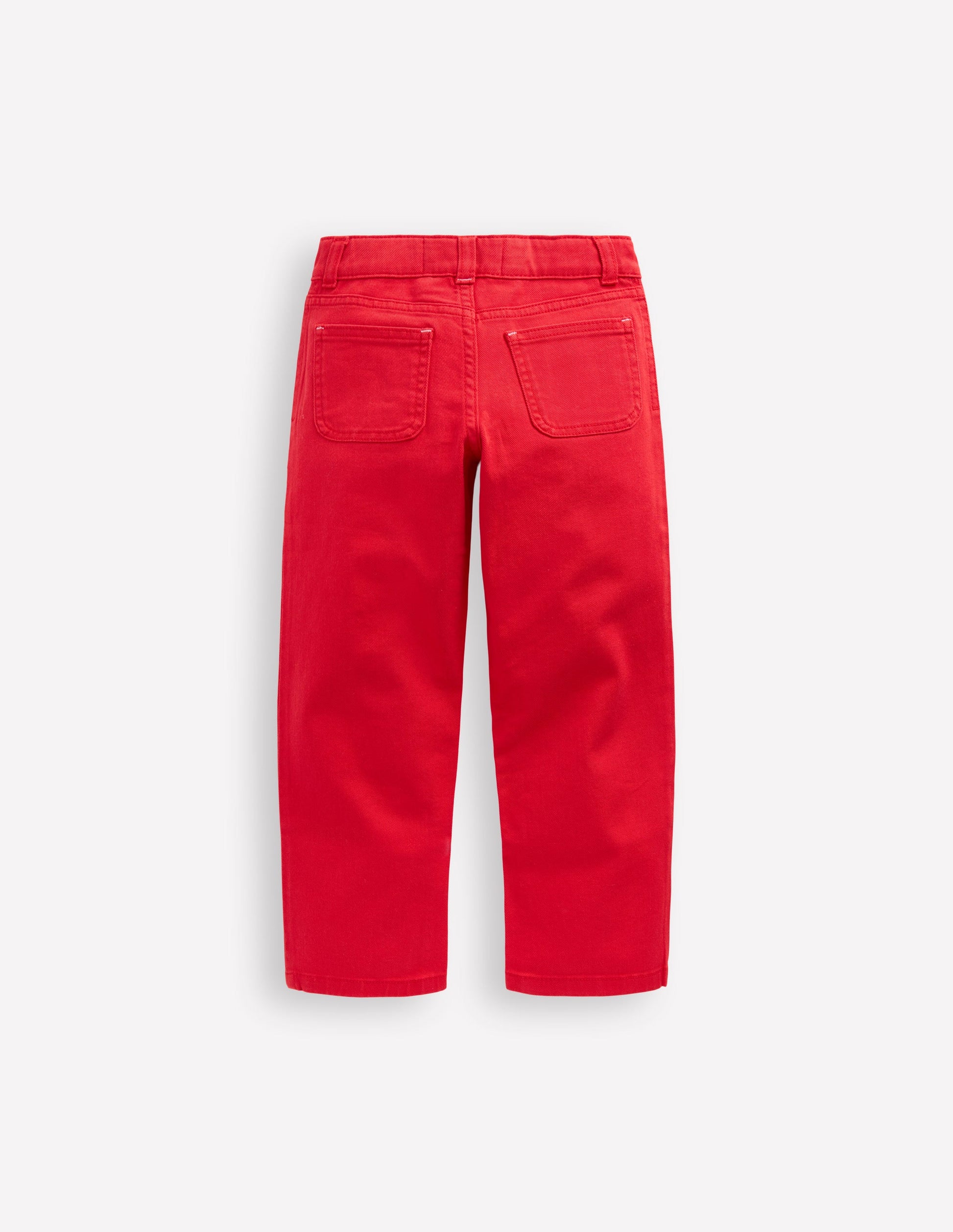Hose mit aufgesetzten Taschen-Mohnblumenrot-2