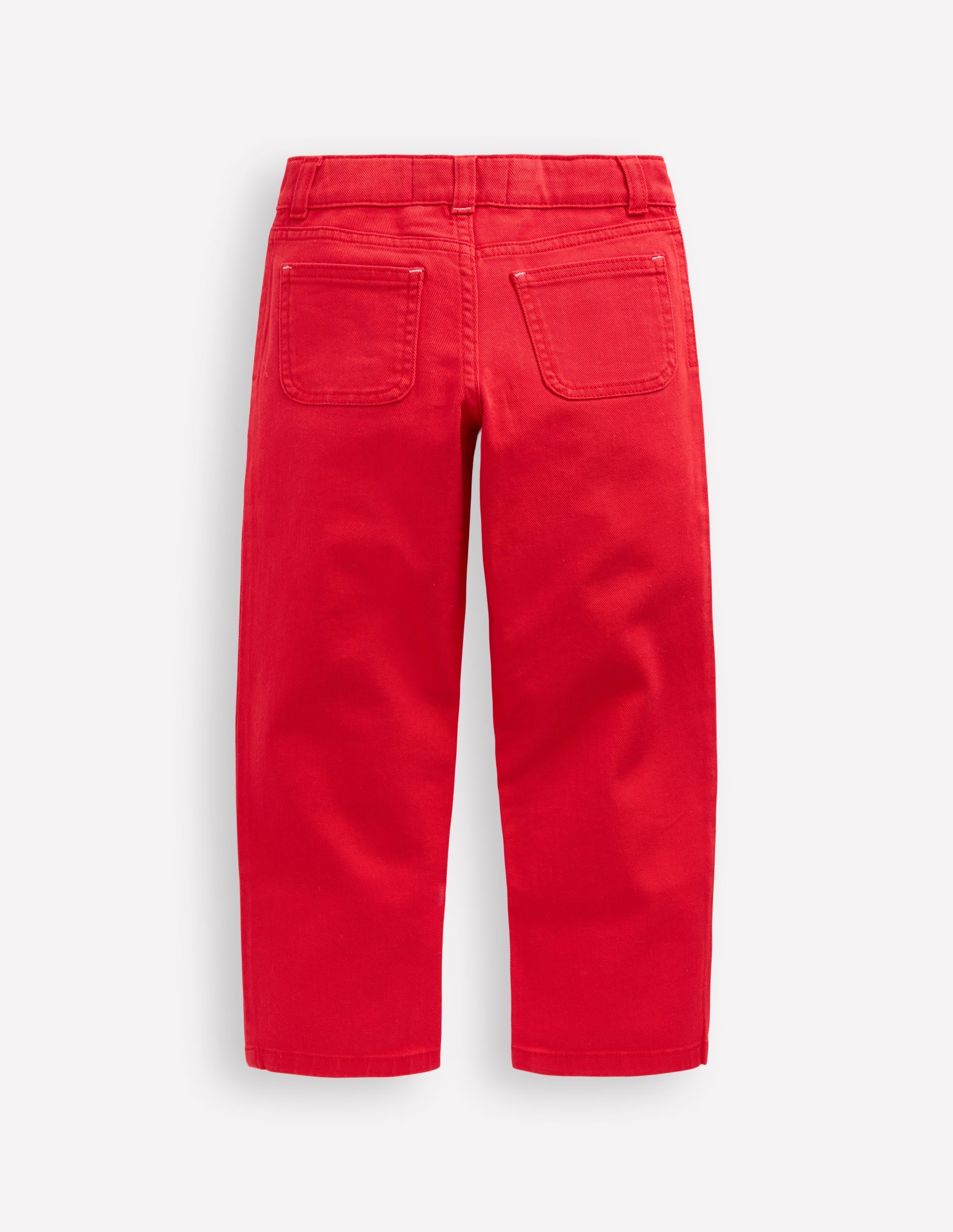 Pantalon à poche plaquée-Rouge coquelicot - Image 2