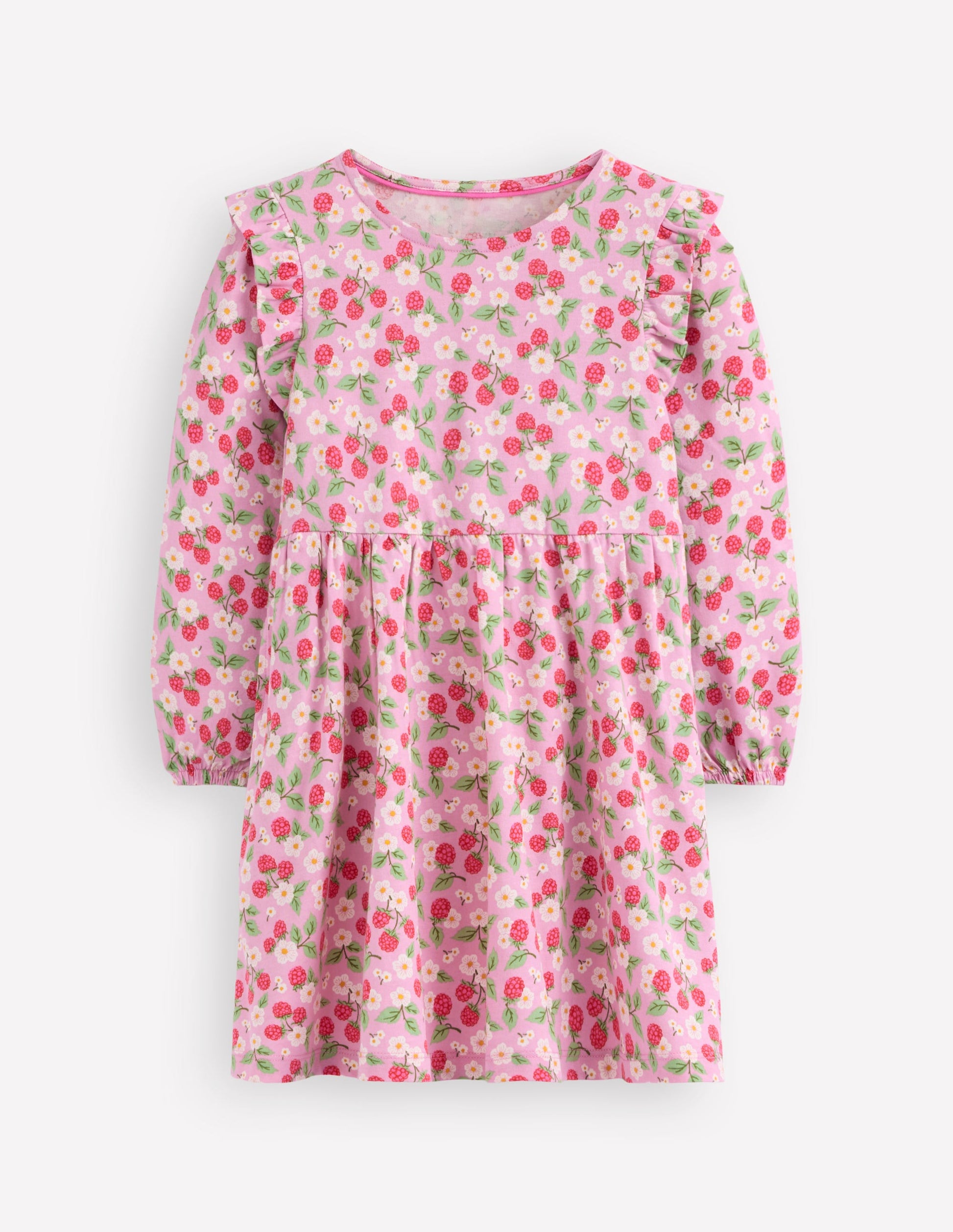 Posie Langärmliges Jerseykleid-Sanftes Lavendel Vintage-Beere-1