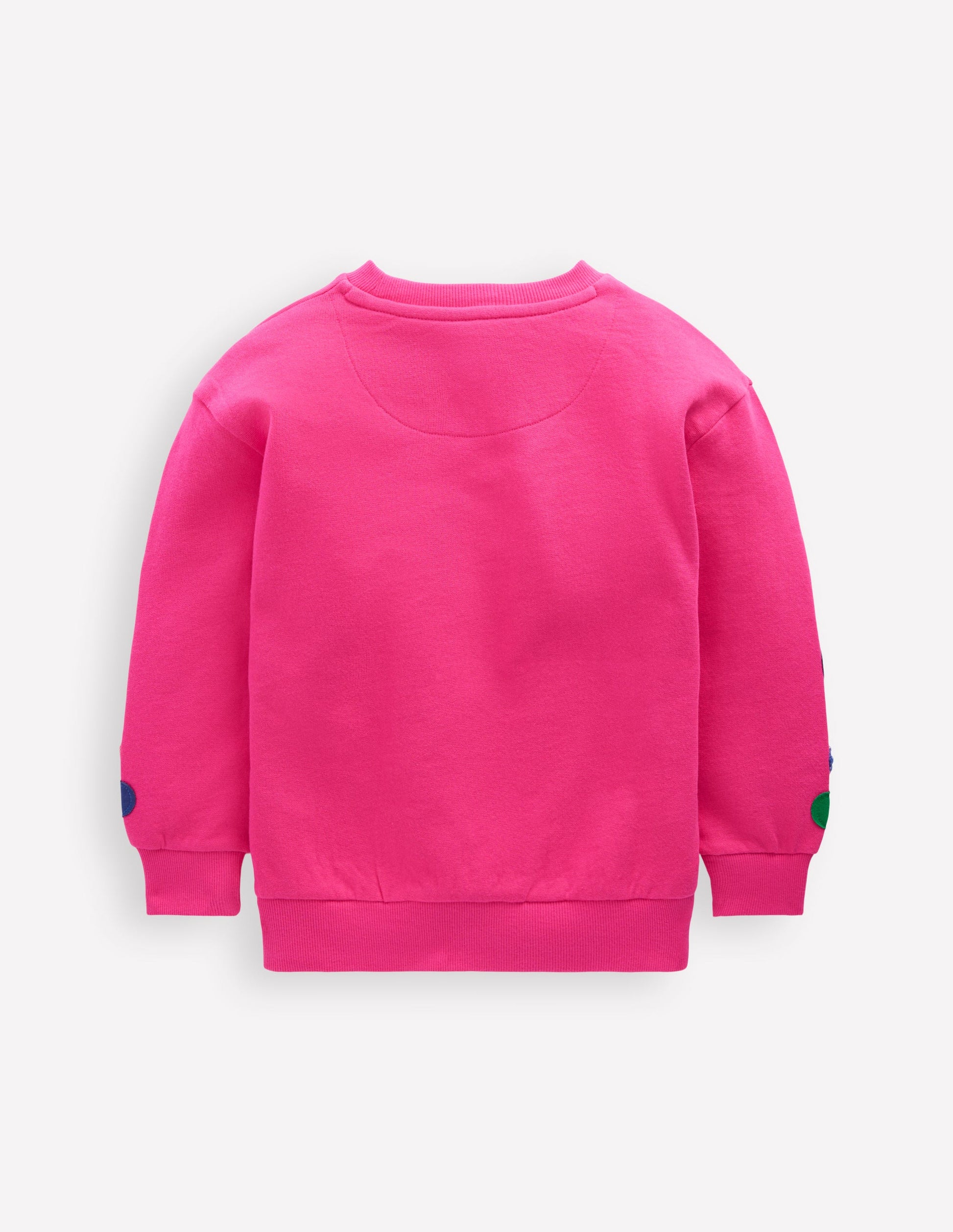 Bobbie Sweatshirt mit Applikation-Himbeerrosa Blumen-3