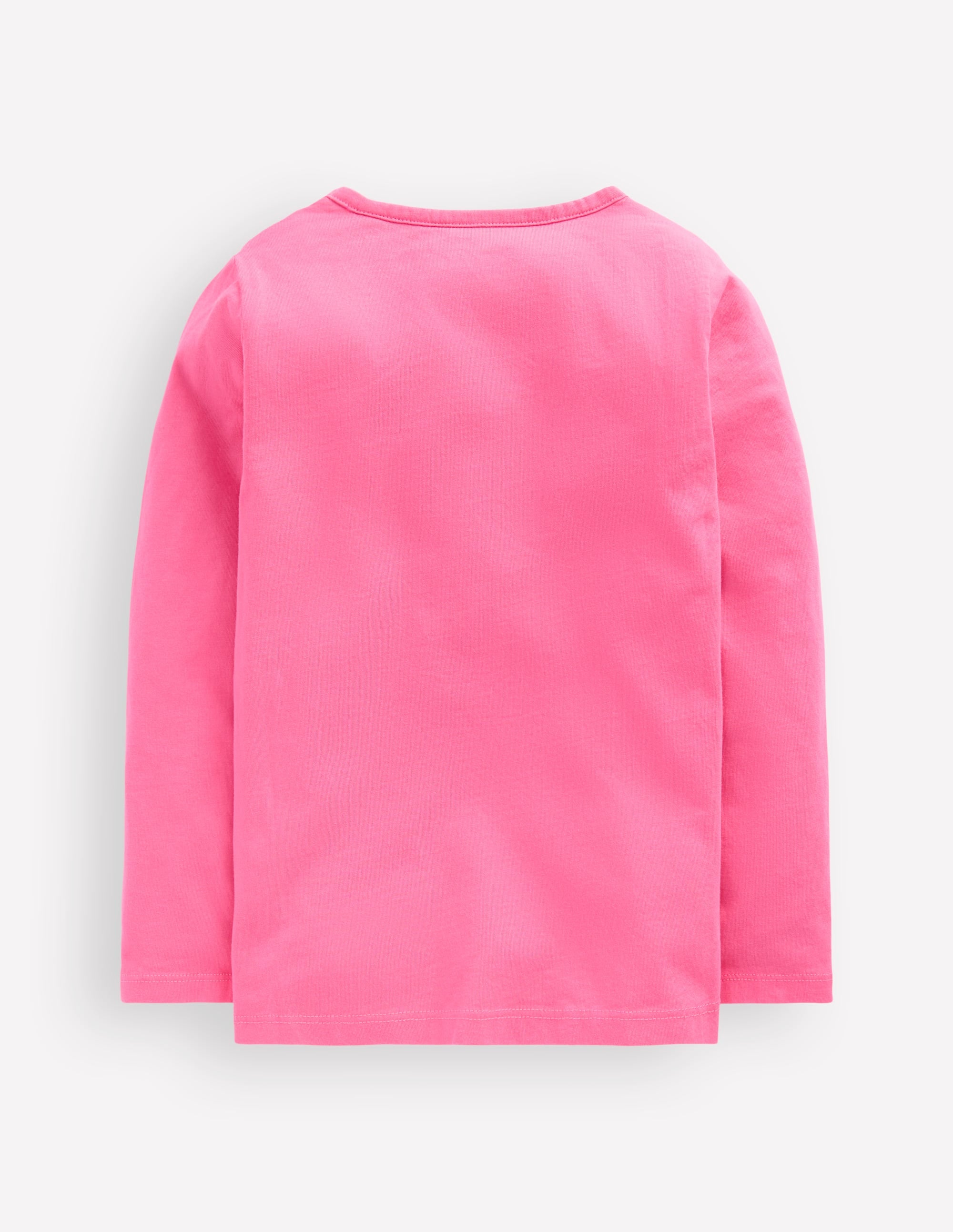 Langarmshirt aus Bouclé-Rosa Weihnachtsbaum Hund - Image 2
