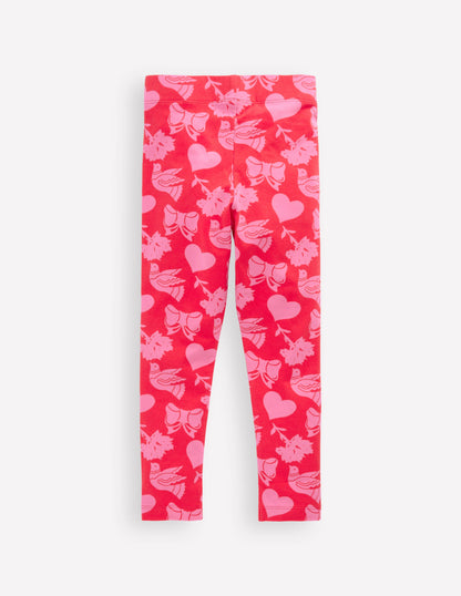 Legging fun-Rockabilly rouge-2