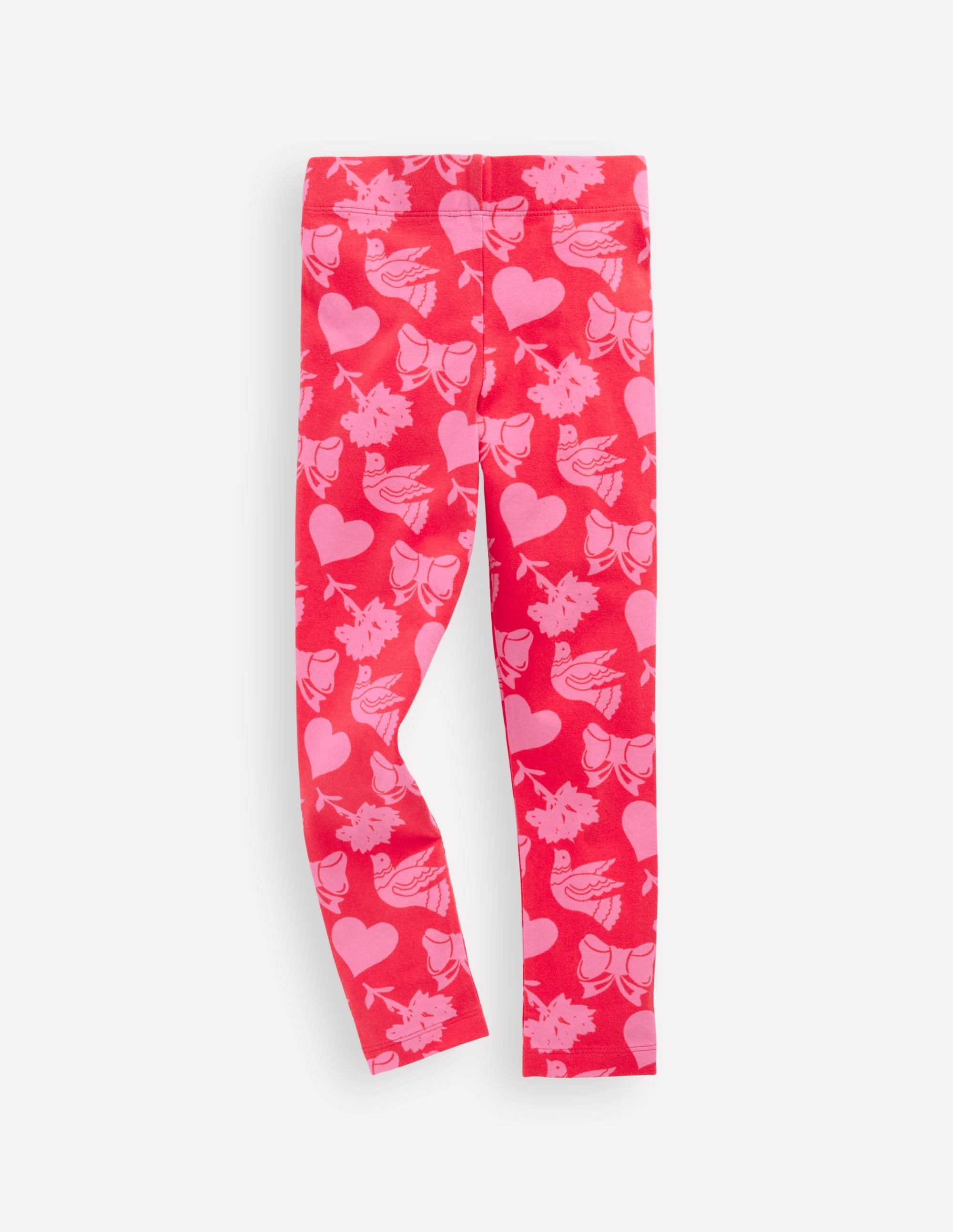 Legging fun-Rockabilly rouge - Image 1