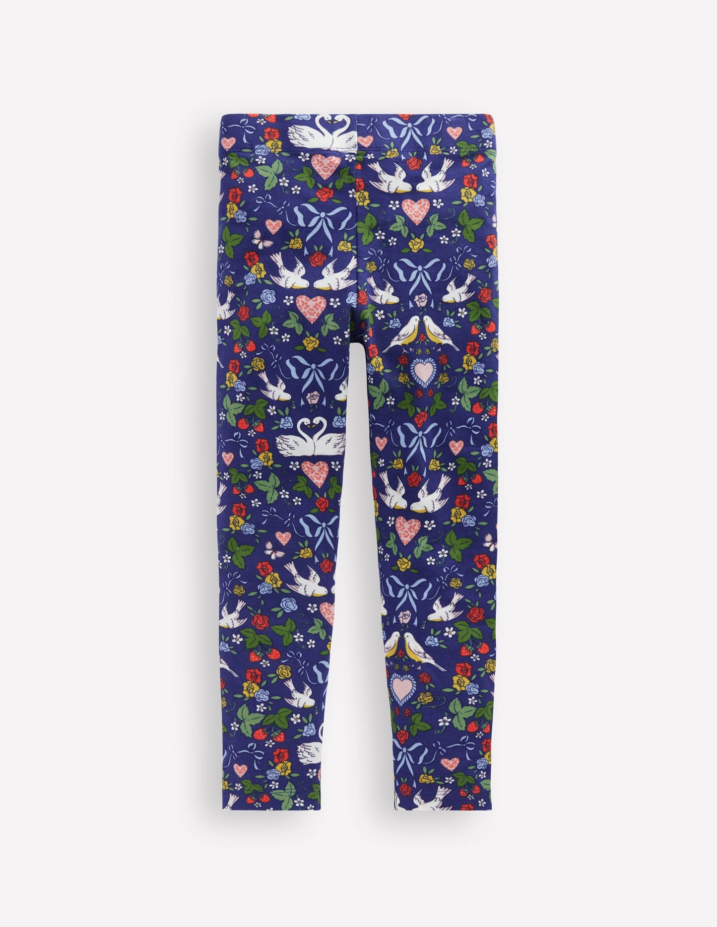 Legging fun-Tourtereaux bleu tribord