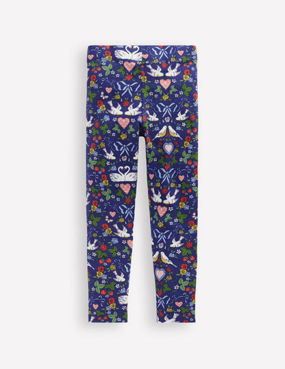 Legging fun-Tourtereaux bleu tribord-2