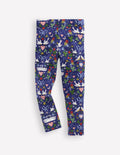 Legging fun-Tourtereaux bleu tribord