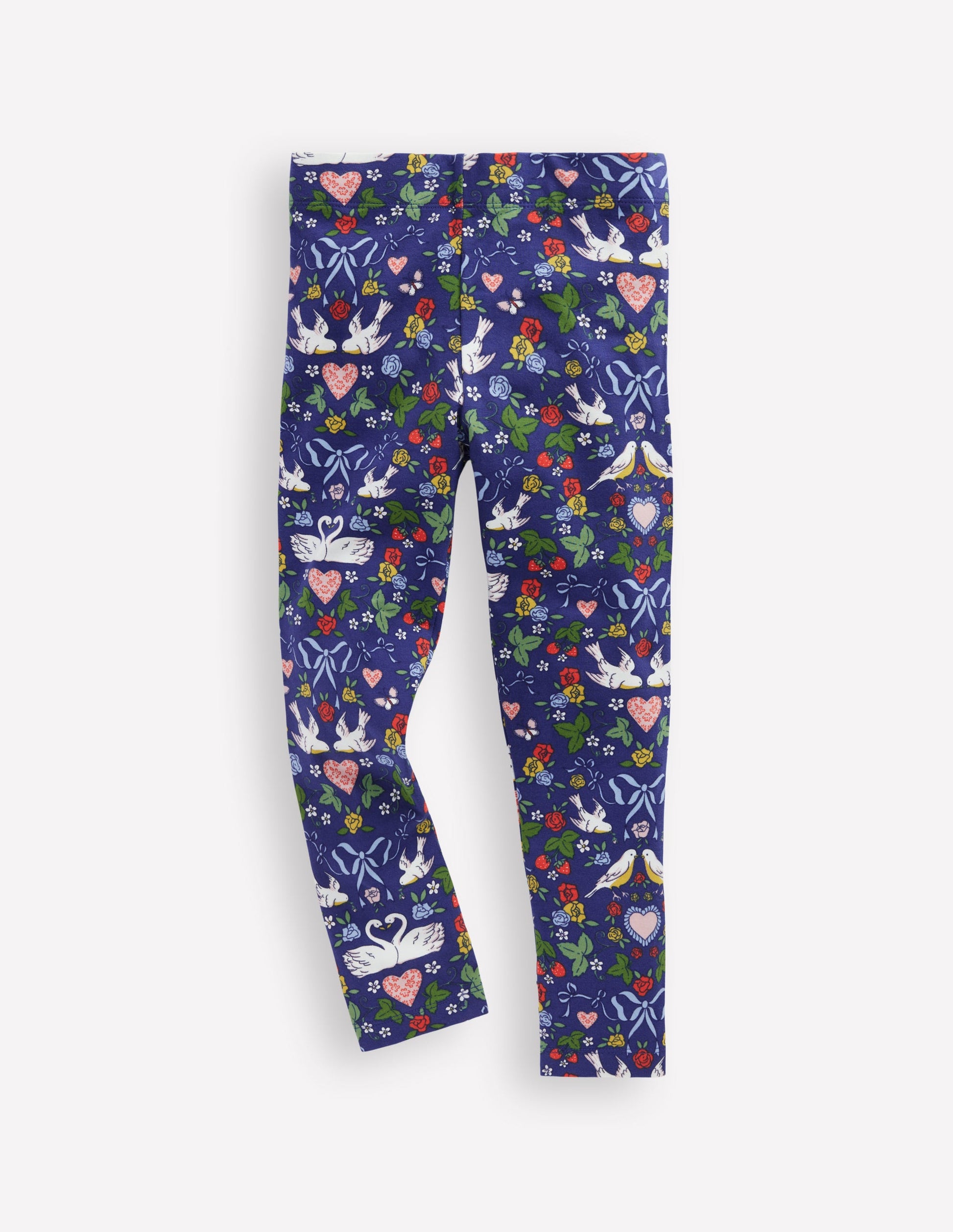 Legging fun-Tourtereaux bleu tribord-1
