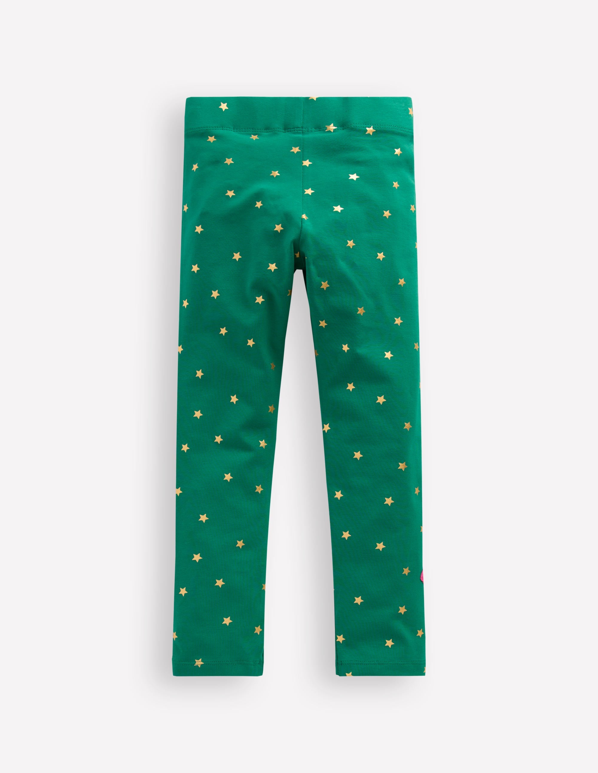 Legging à appliqué-Rouges-gorges vert joyau - Image 2