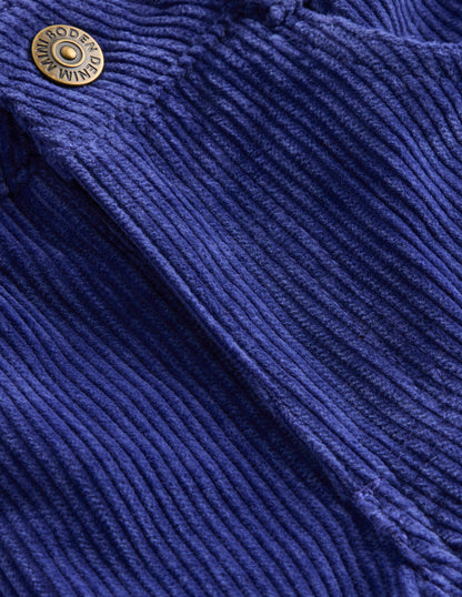 Pantalon large-Bleu saphir-3