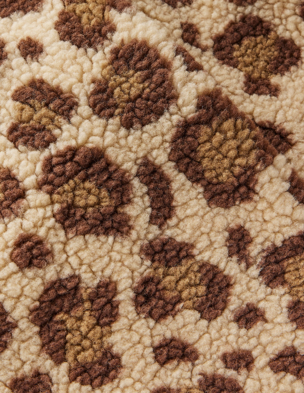 Lockere Teddyfellweste-Mohair, Leopardenmuster - Image 3