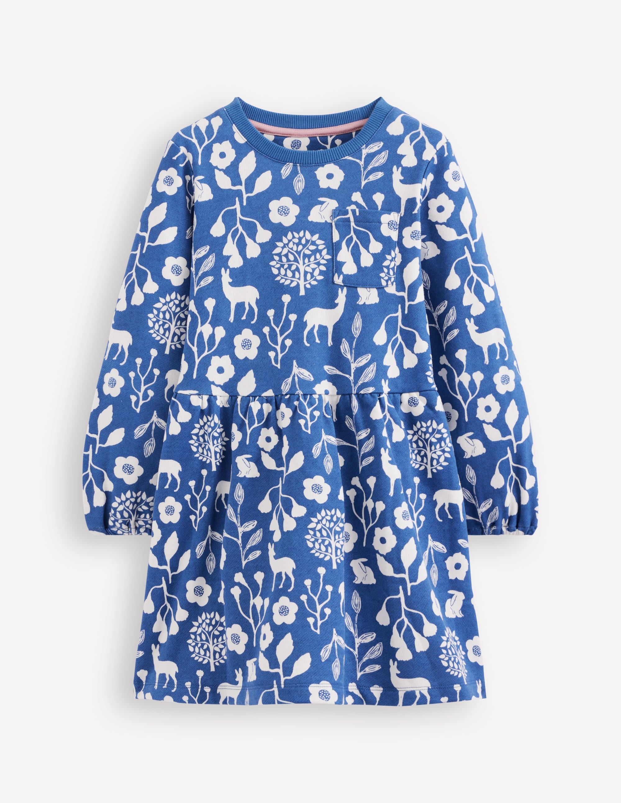 Minna Sweatkleid-Wald Blumenmuster - Image 1