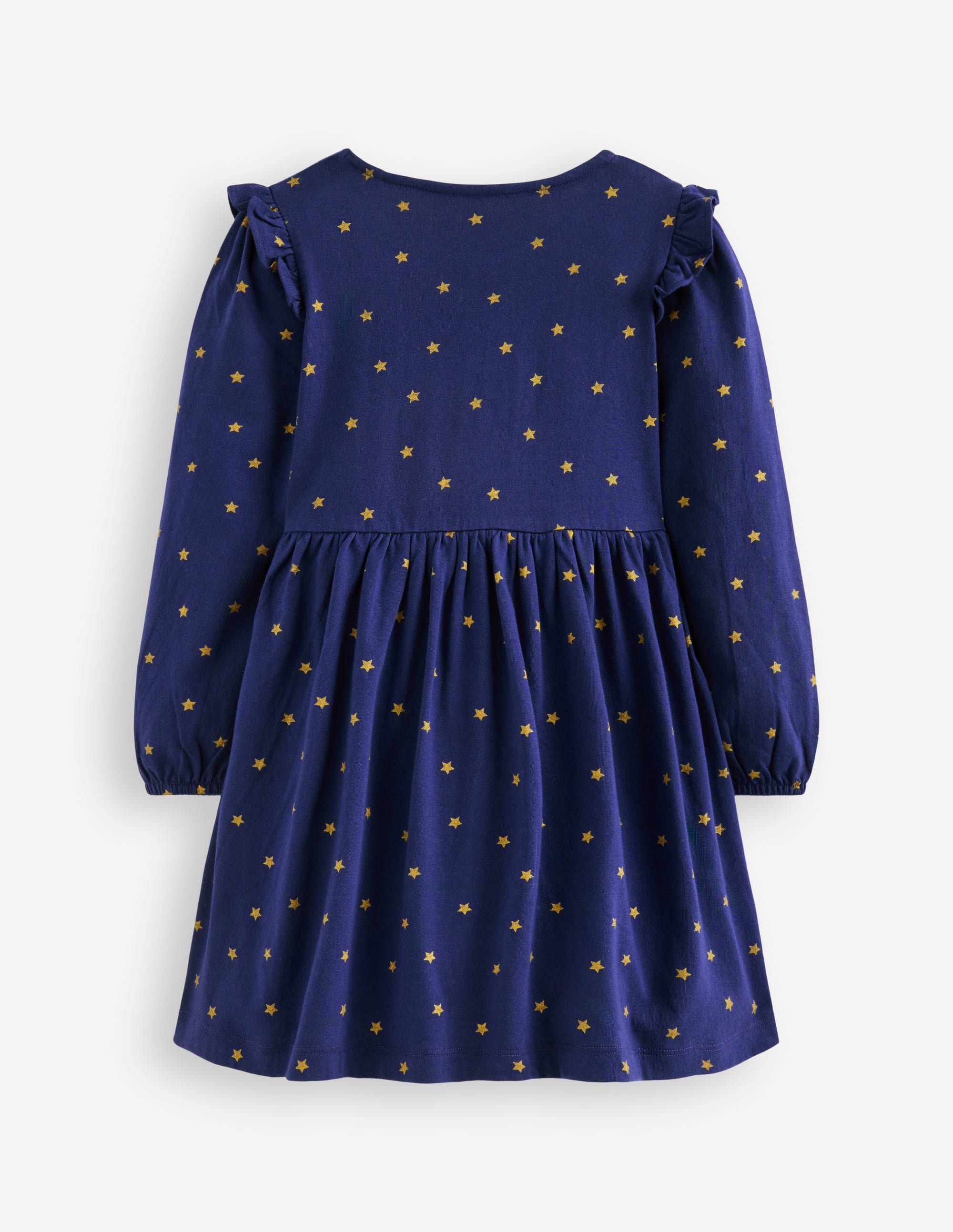 Robe en jersey à appliqué-Animaux bleu marine universitaire - Image 2