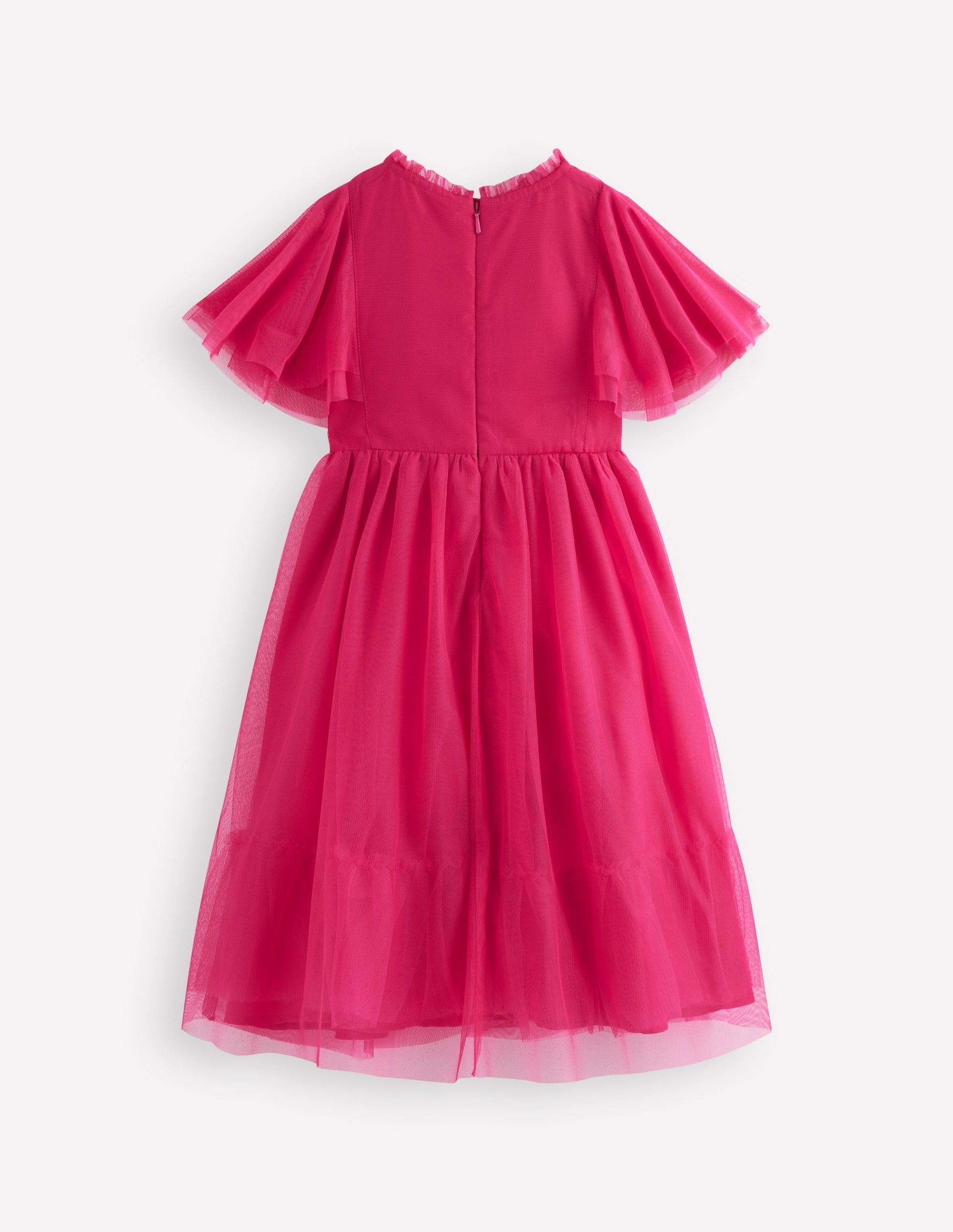 Tüllkleid mit Stickerei-Kirschkonfitüre Liebesvögel-3