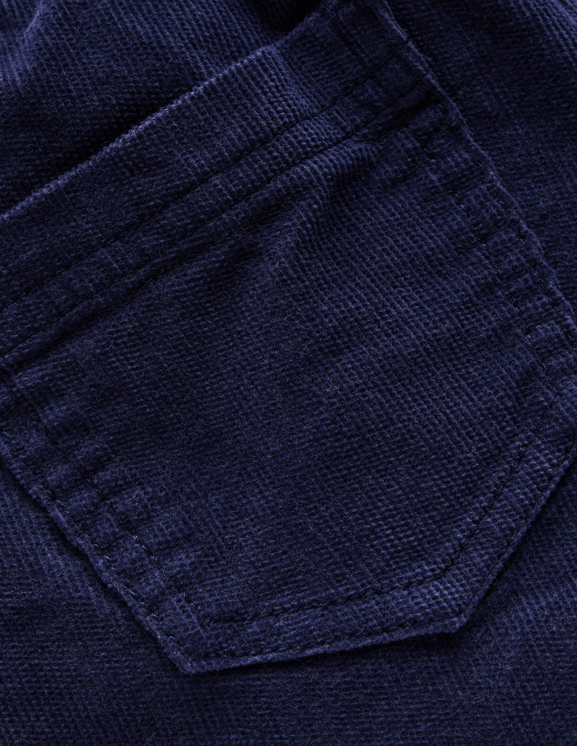Legging évasé en velours côtelé-Bleu marine universitaire-4