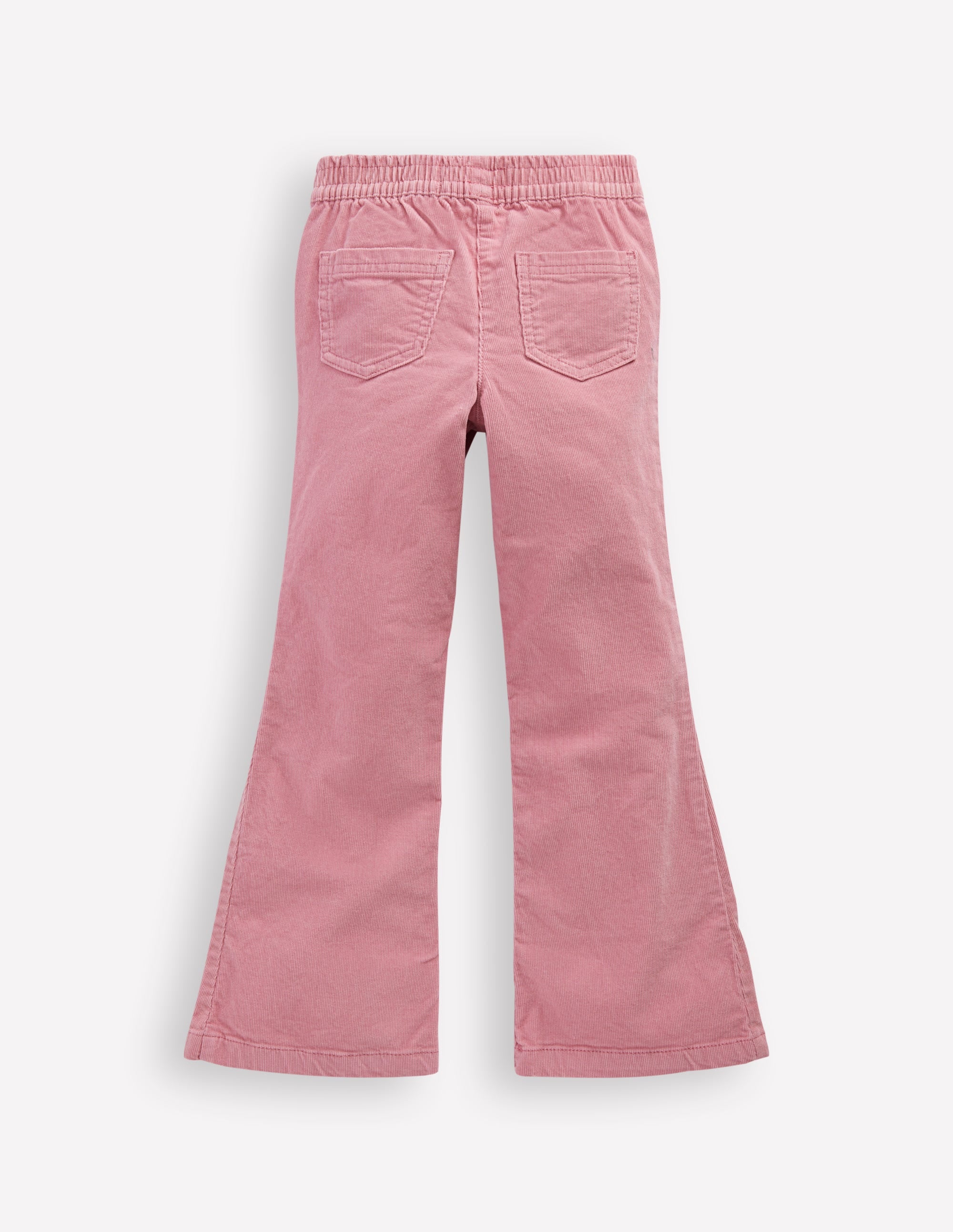 Ausgestellte Cordleggings-Rosa Schleier - Image 2
