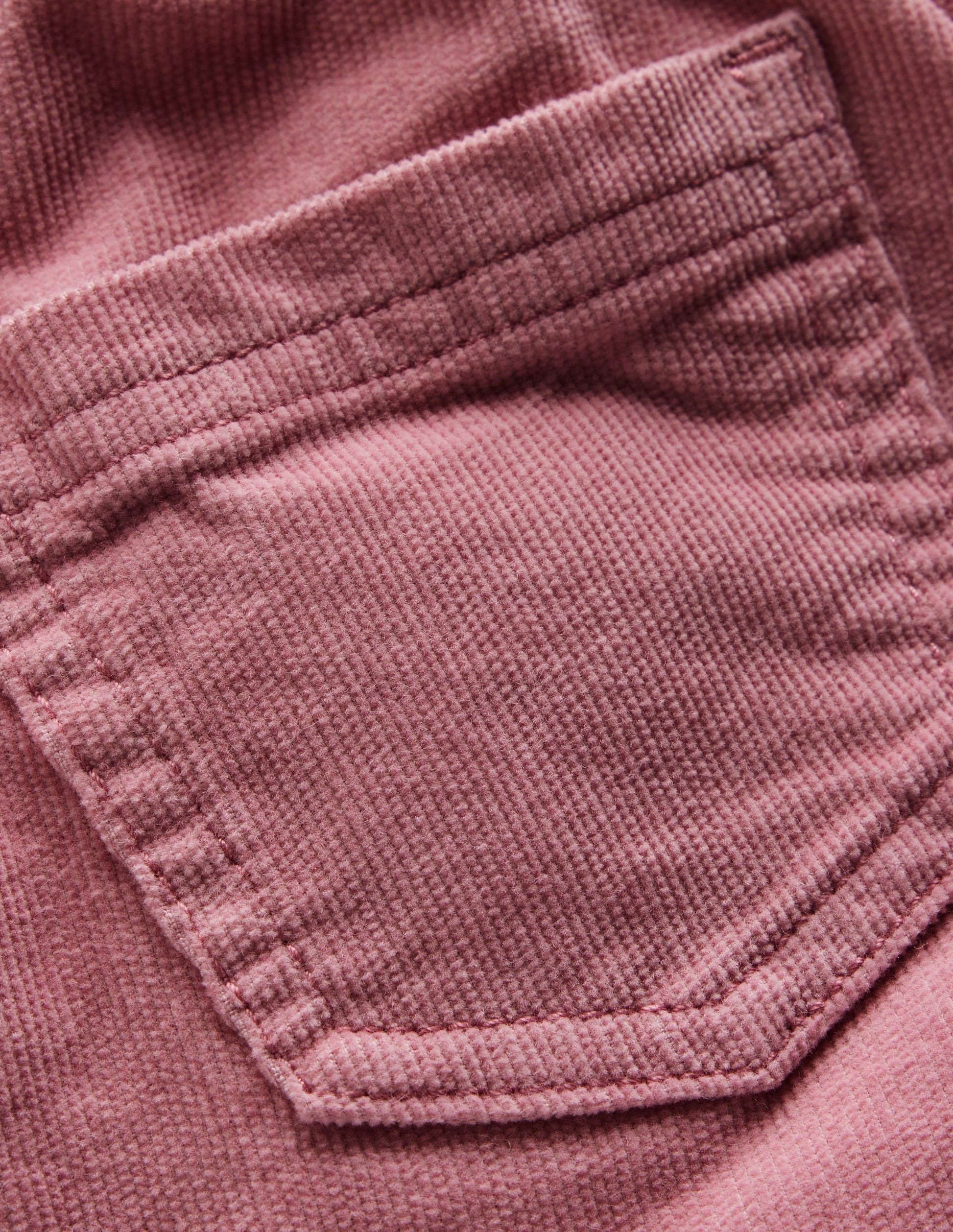 Legging évasé en velours côtelé-Brume rose-3